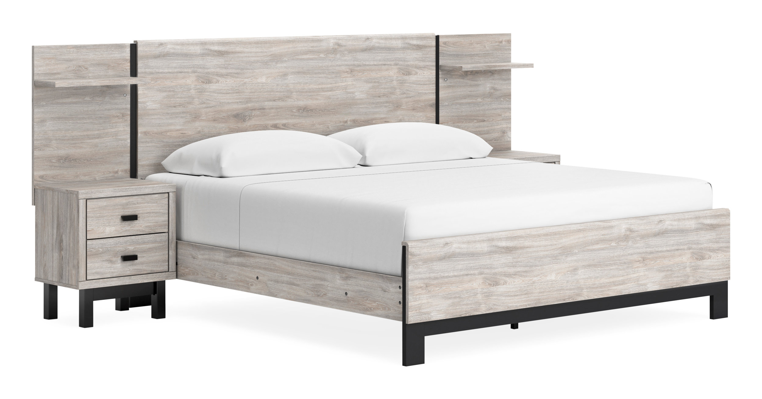 Vessalli MDF Panel Bedroom Set w/Extensions
