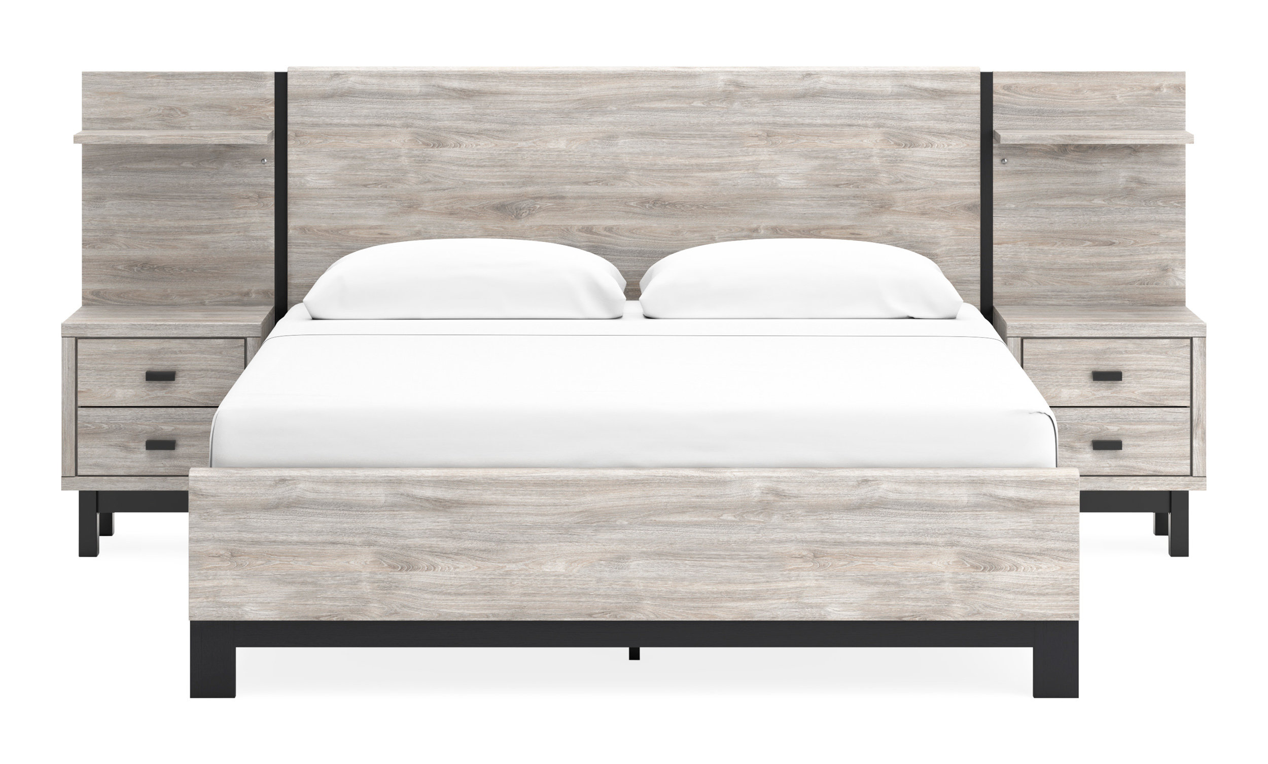 Vessalli MDF Panel Bedroom Set w/Extensions