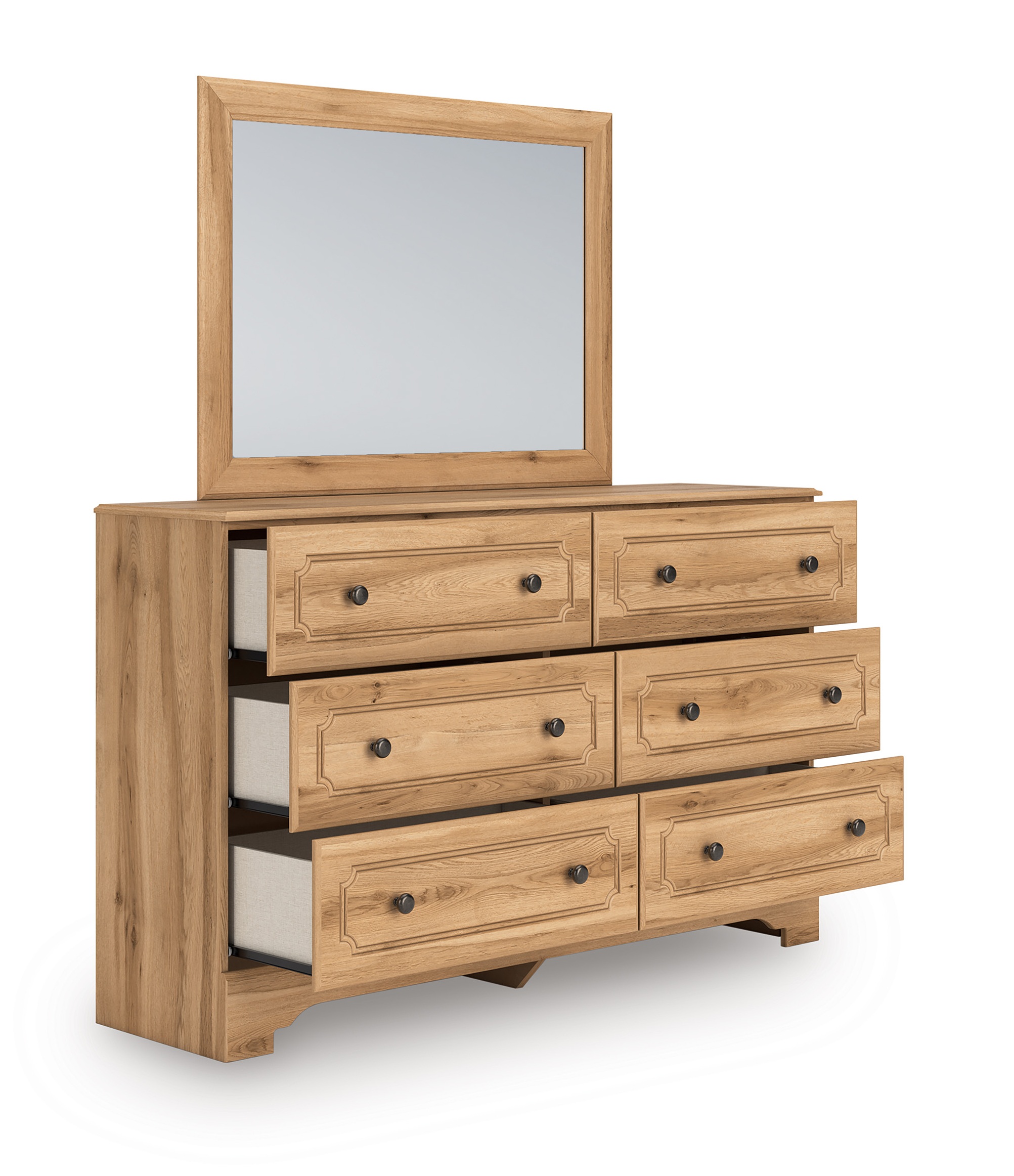 Aleaport MDF/Plywood Panel Bedroom Set