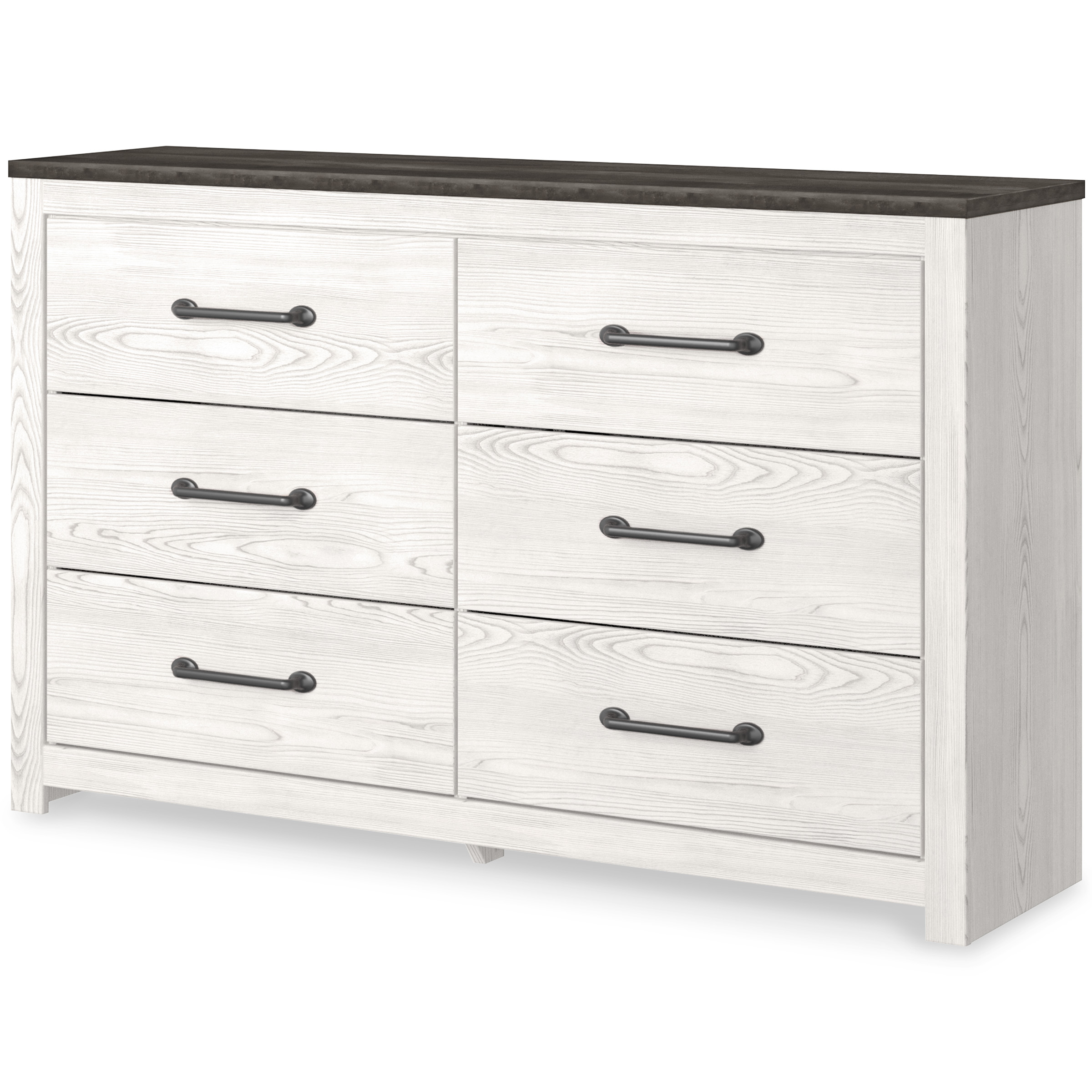 Gerridan Wood/MDF Panel Bedroom Set w/2 Sconce Lights
