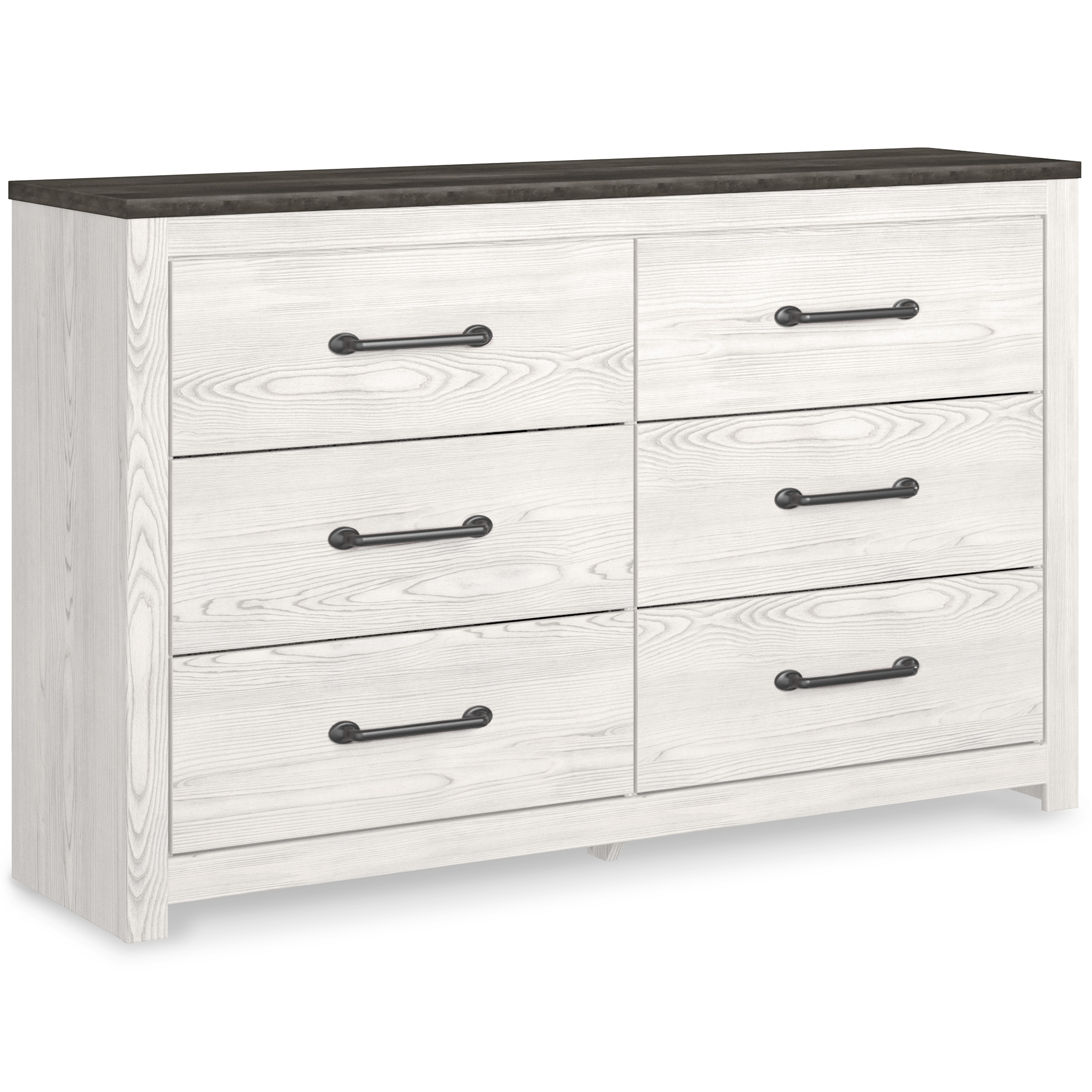 Gerridan Wood/MDF Panel Bedroom Set w/2 Sconce Lights