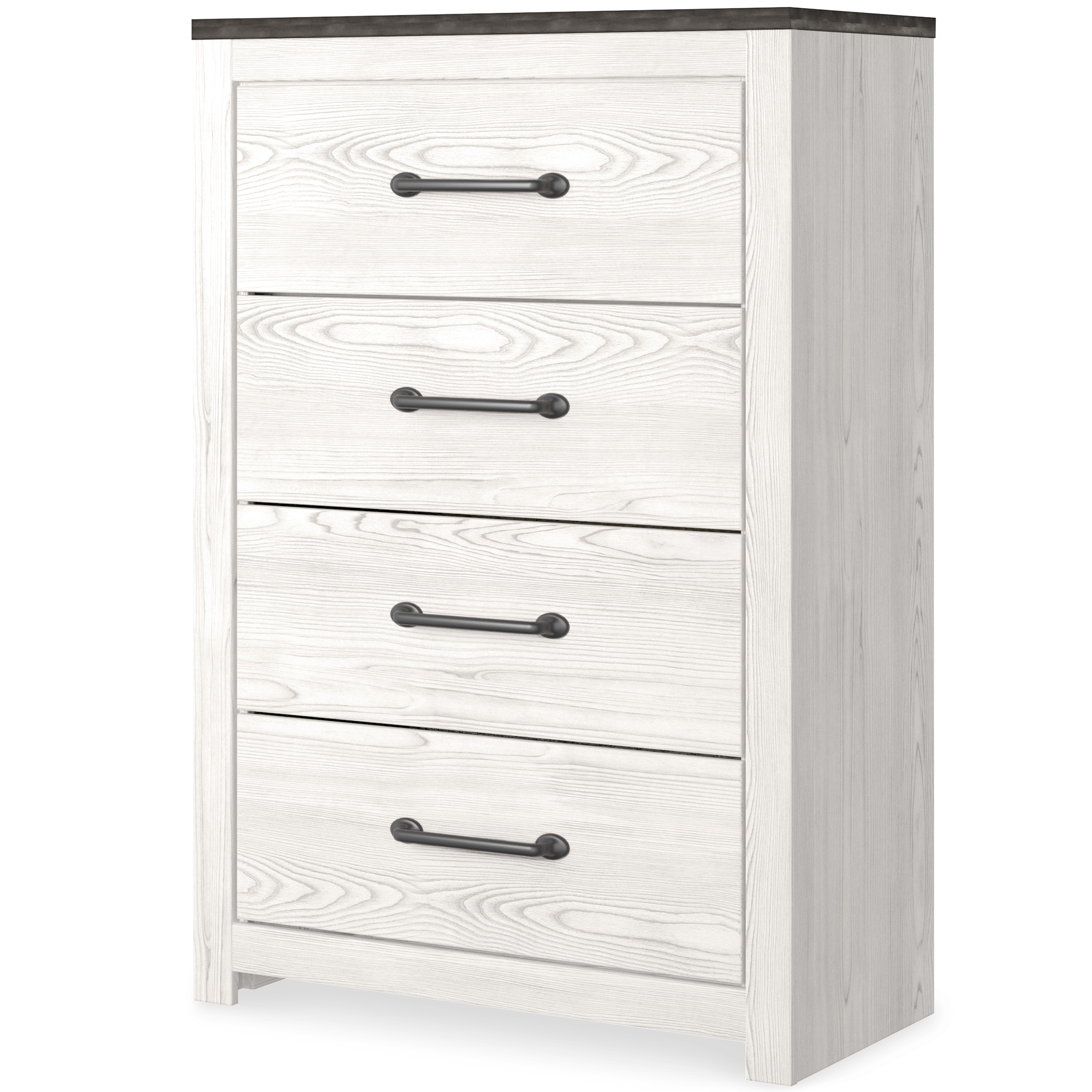 Gerridan Wood/MDF Panel Bedroom Set w/2 Sconce Lights