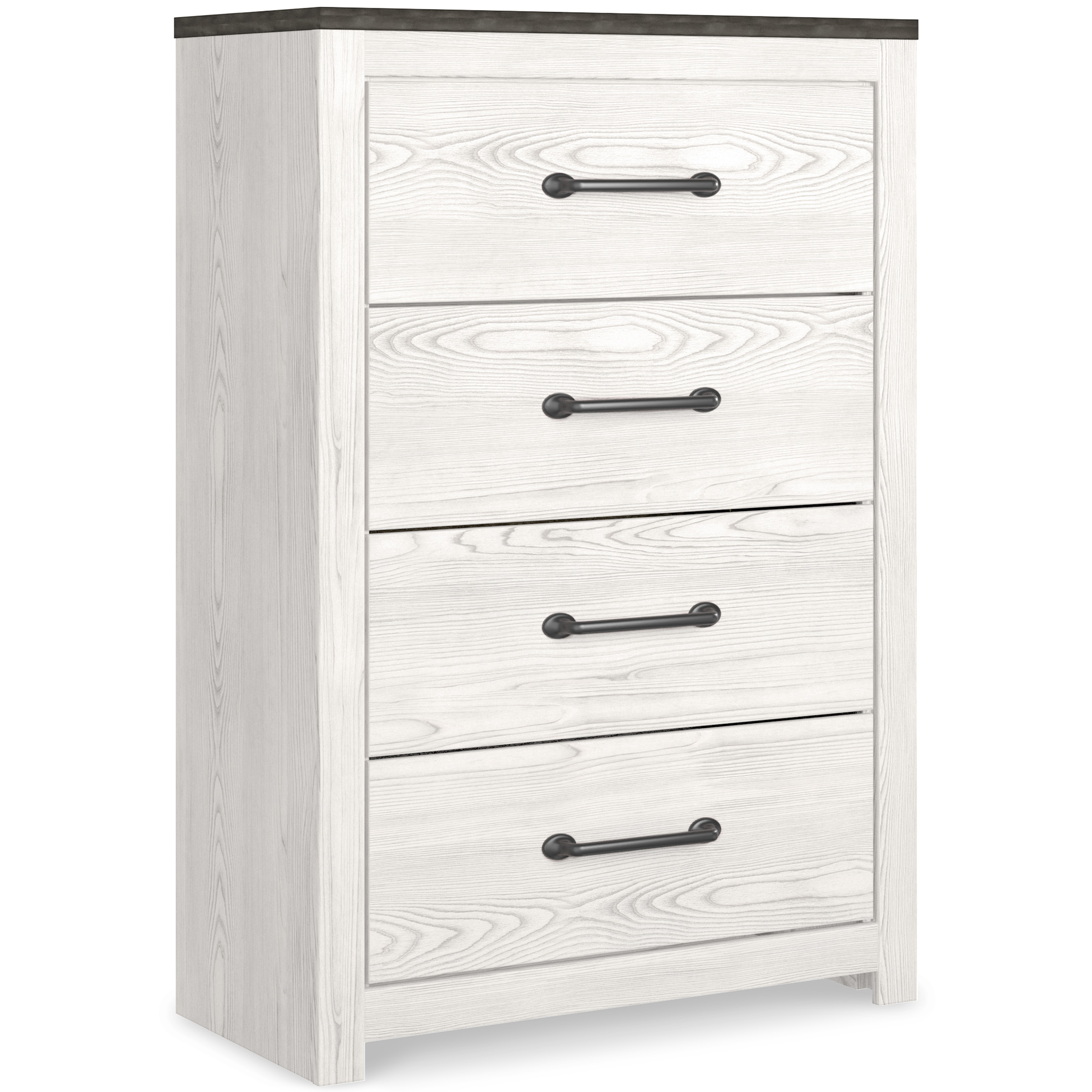Gerridan Wood/MDF Panel Bedroom Set w/2 Sconce Lights
