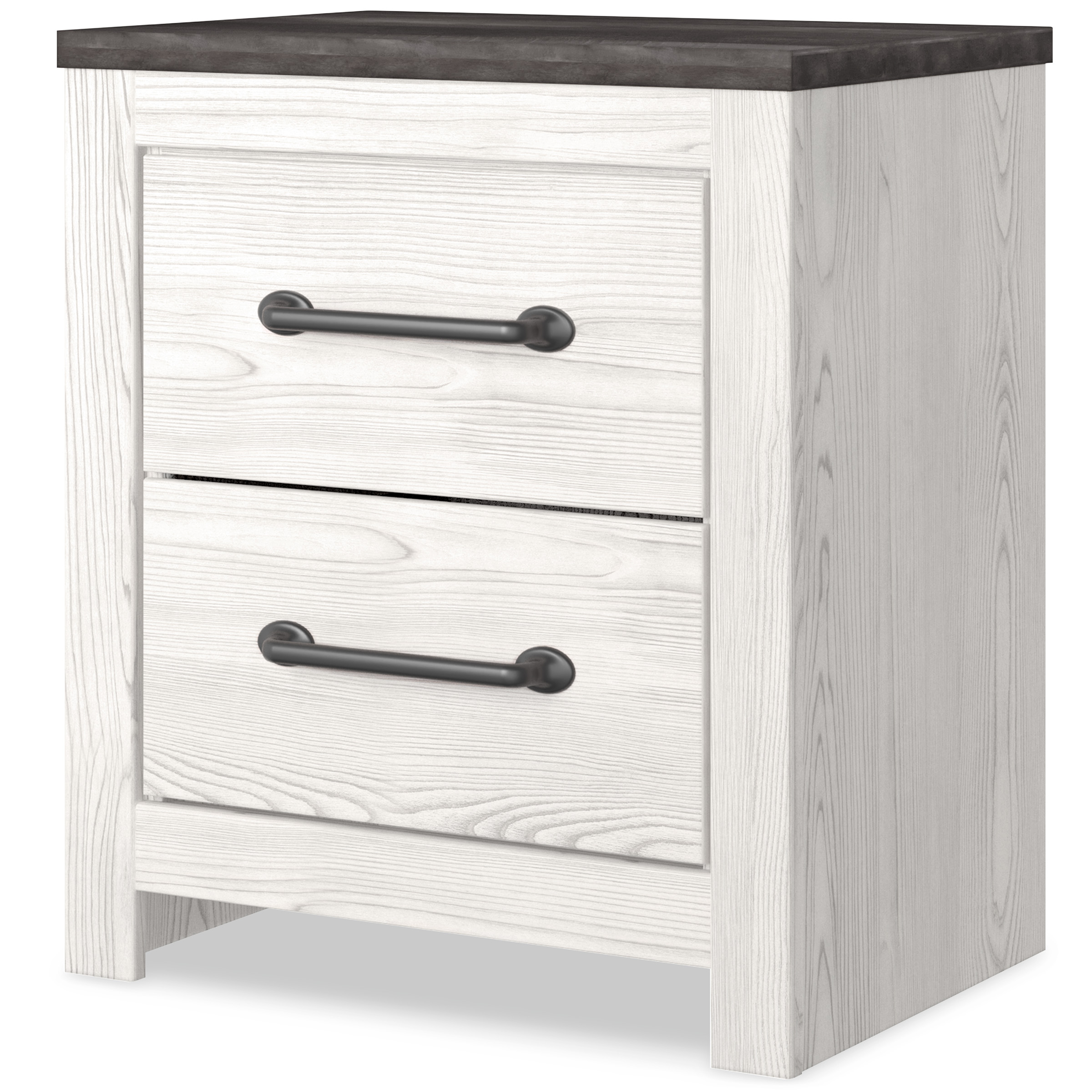 Gerridan Wood/MDF Panel Bedroom Set w/2 Sconce Lights