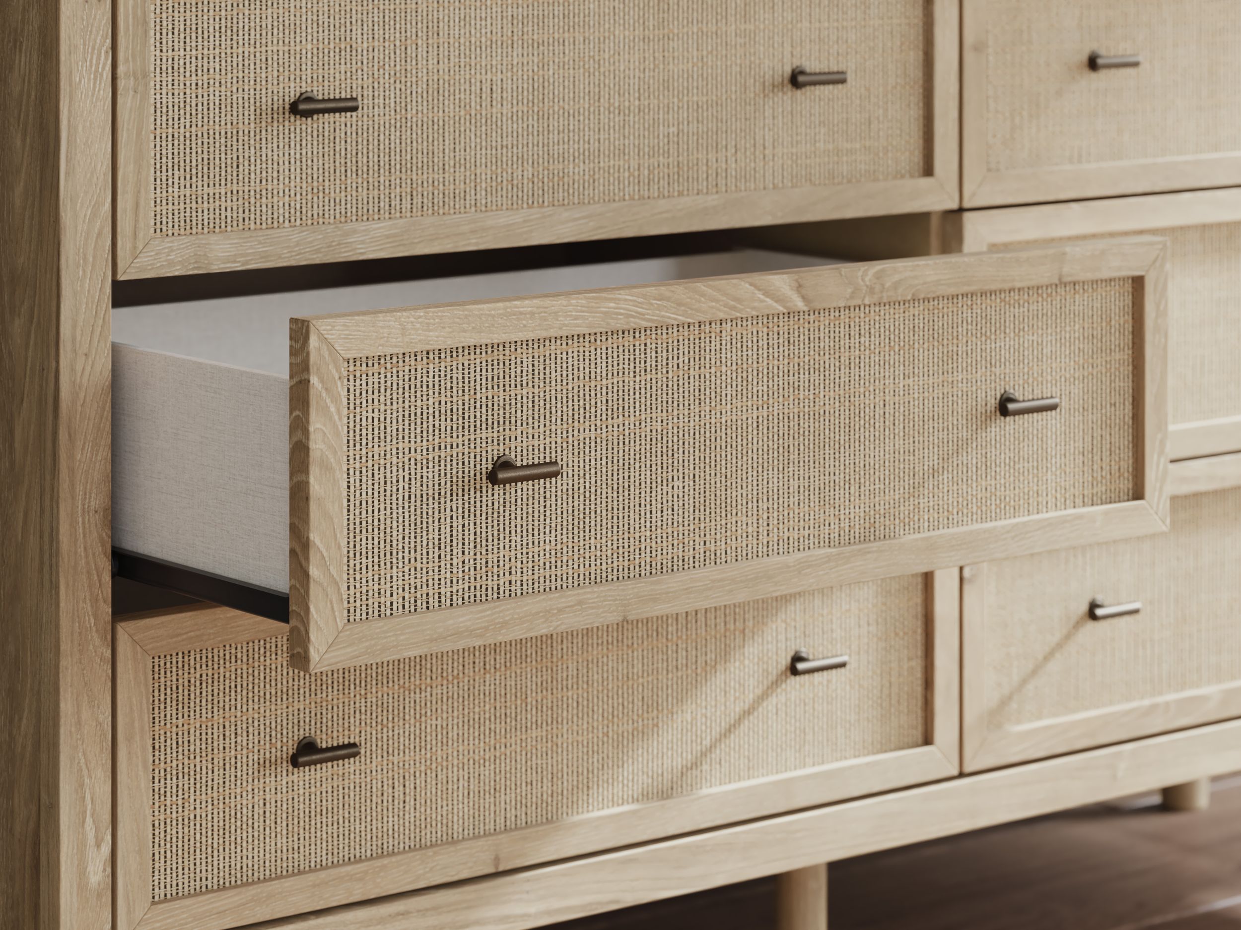 Cielden MDF/Plywood Panel Bedroom Set