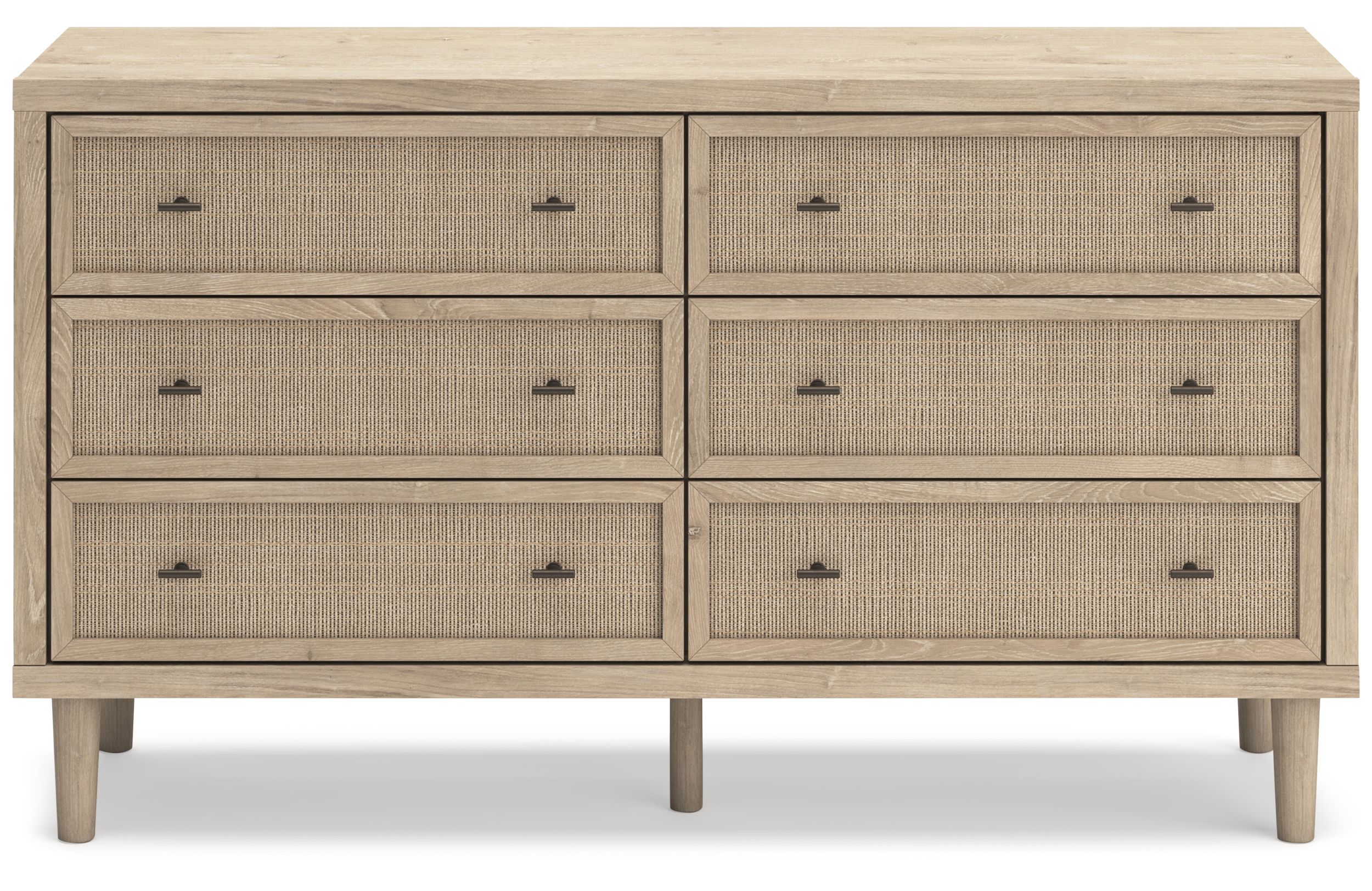 Cielden Fabric Low Profile Bedroom Set