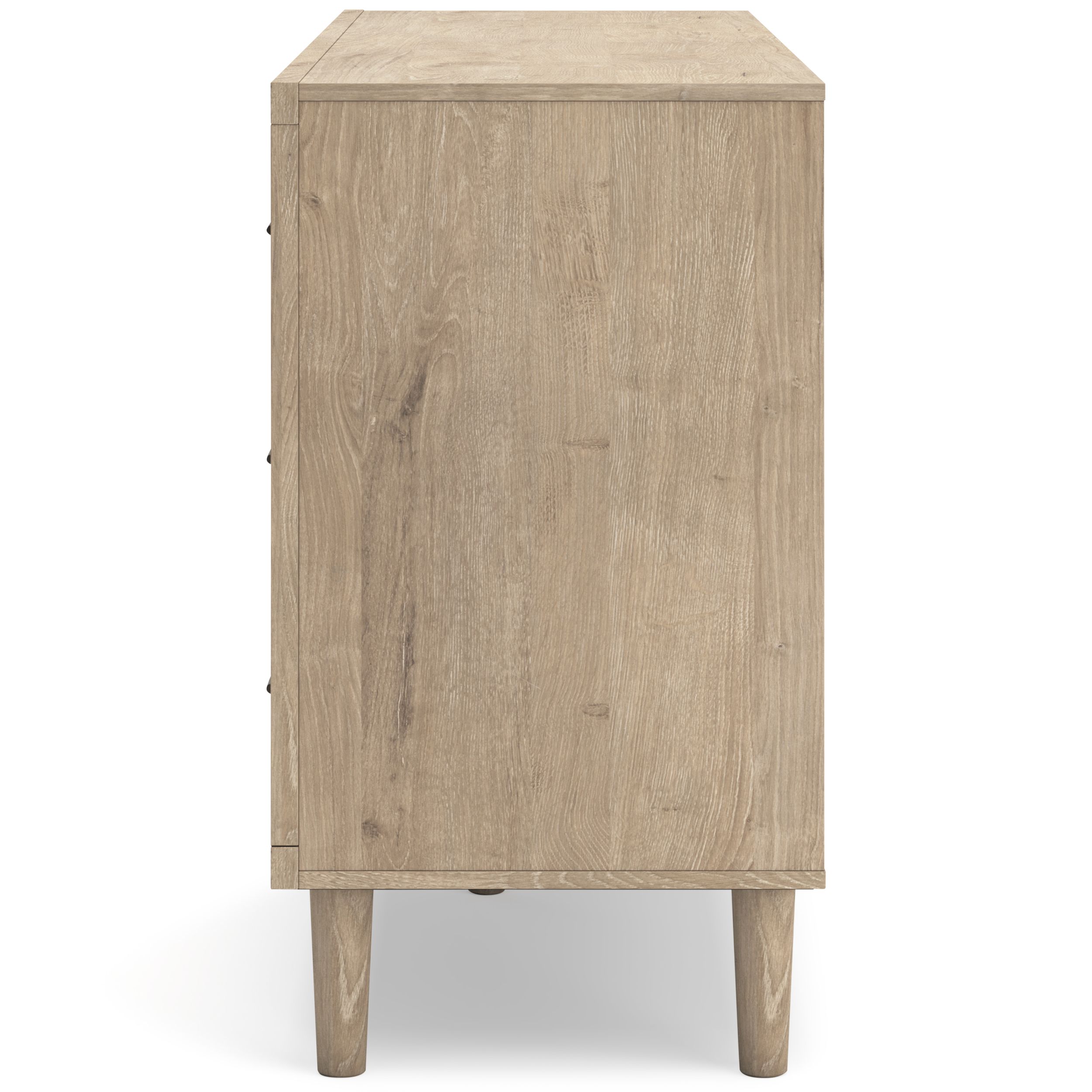 Cielden Fabric Low Profile Bedroom Set