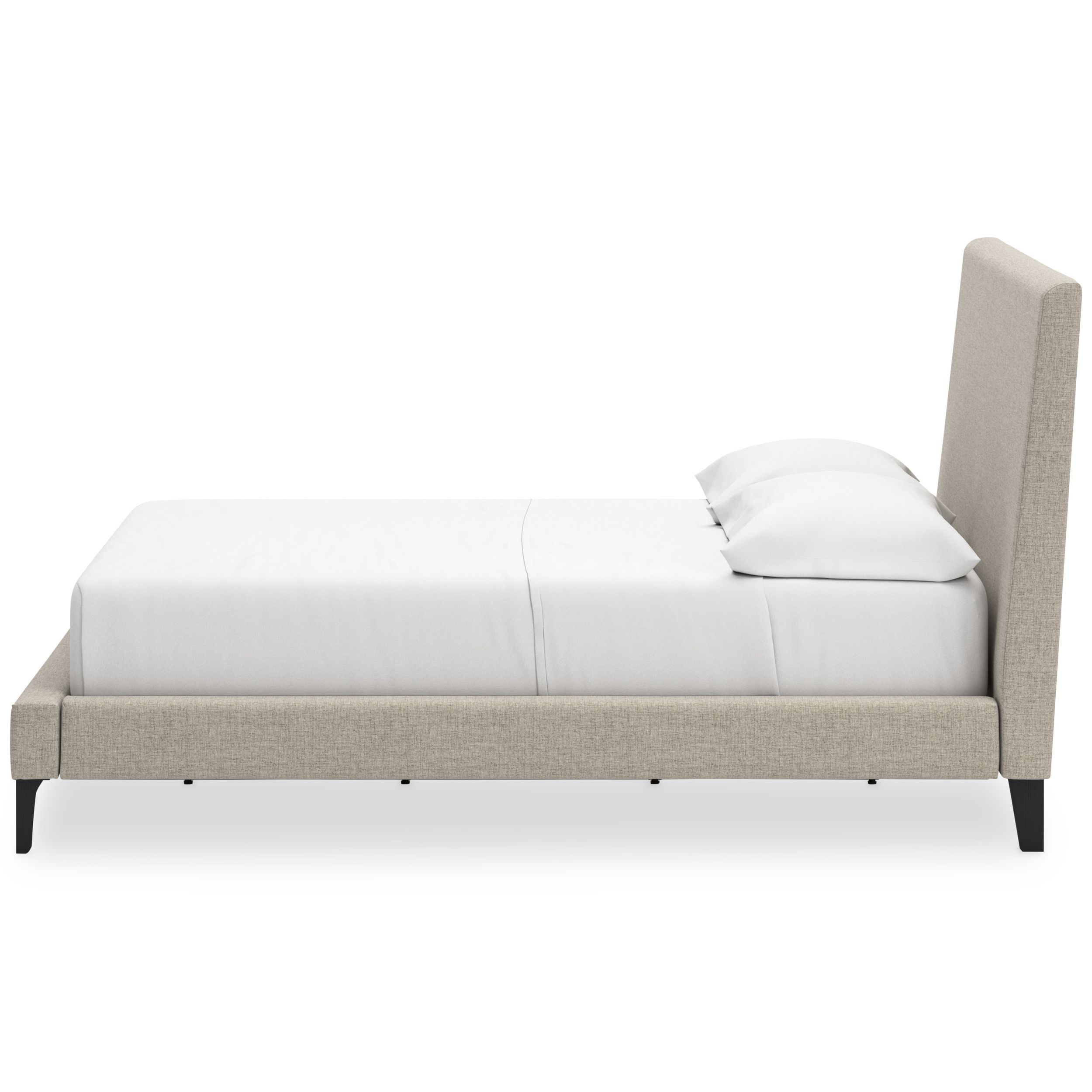 Cielden Fabric Low Profile Bed