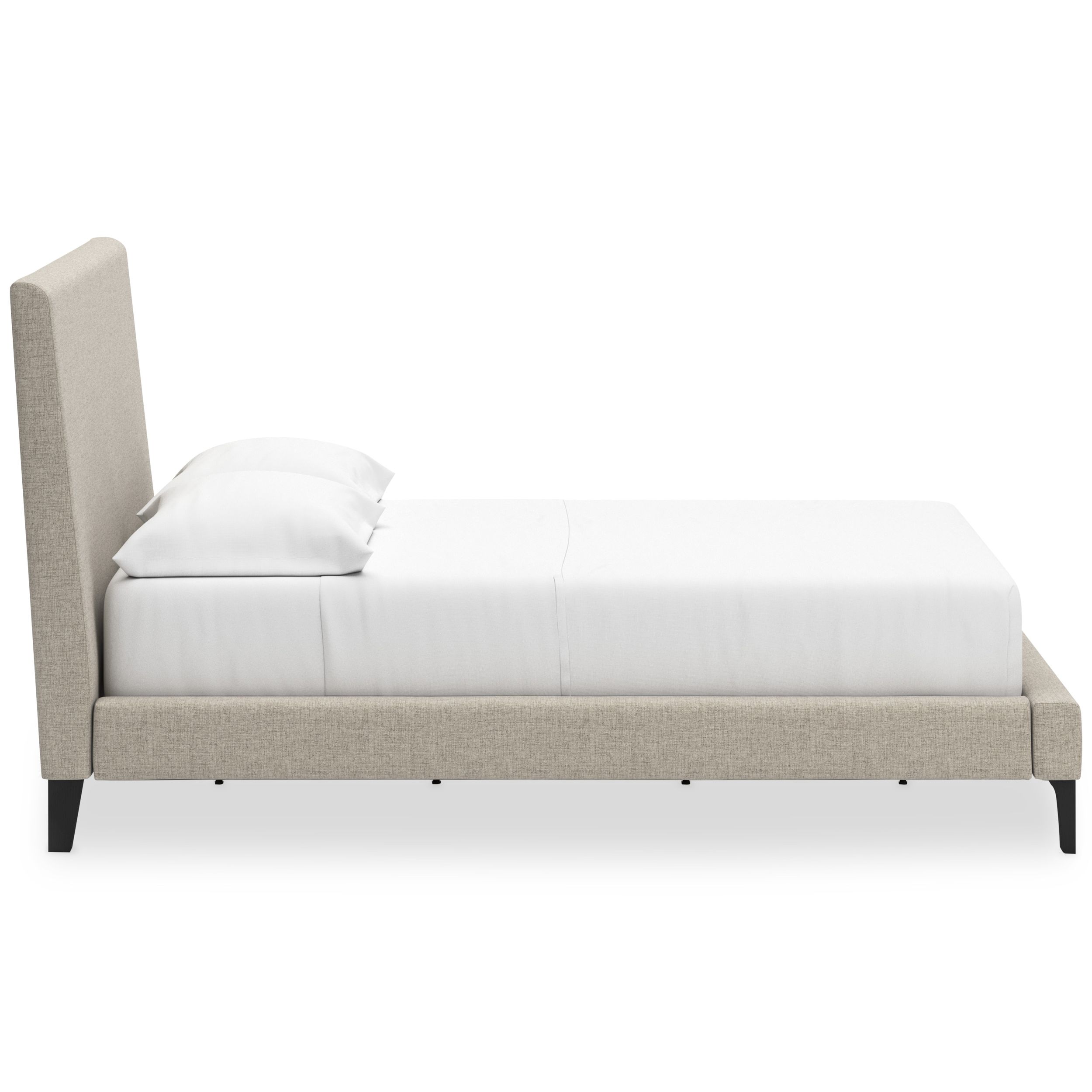 Cielden Fabric Low Profile Bed