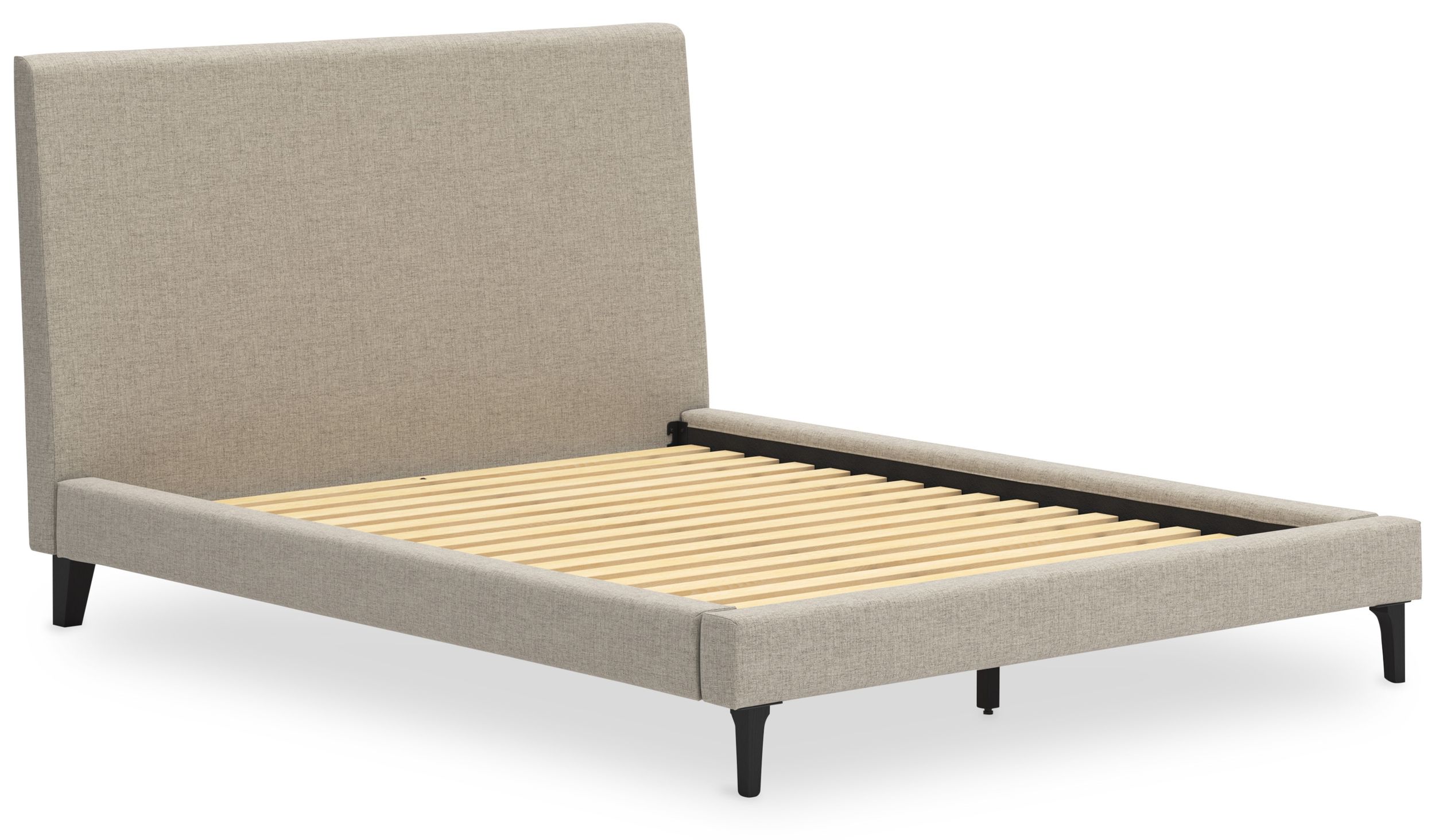 Cielden Fabric Low Profile Bedroom Set