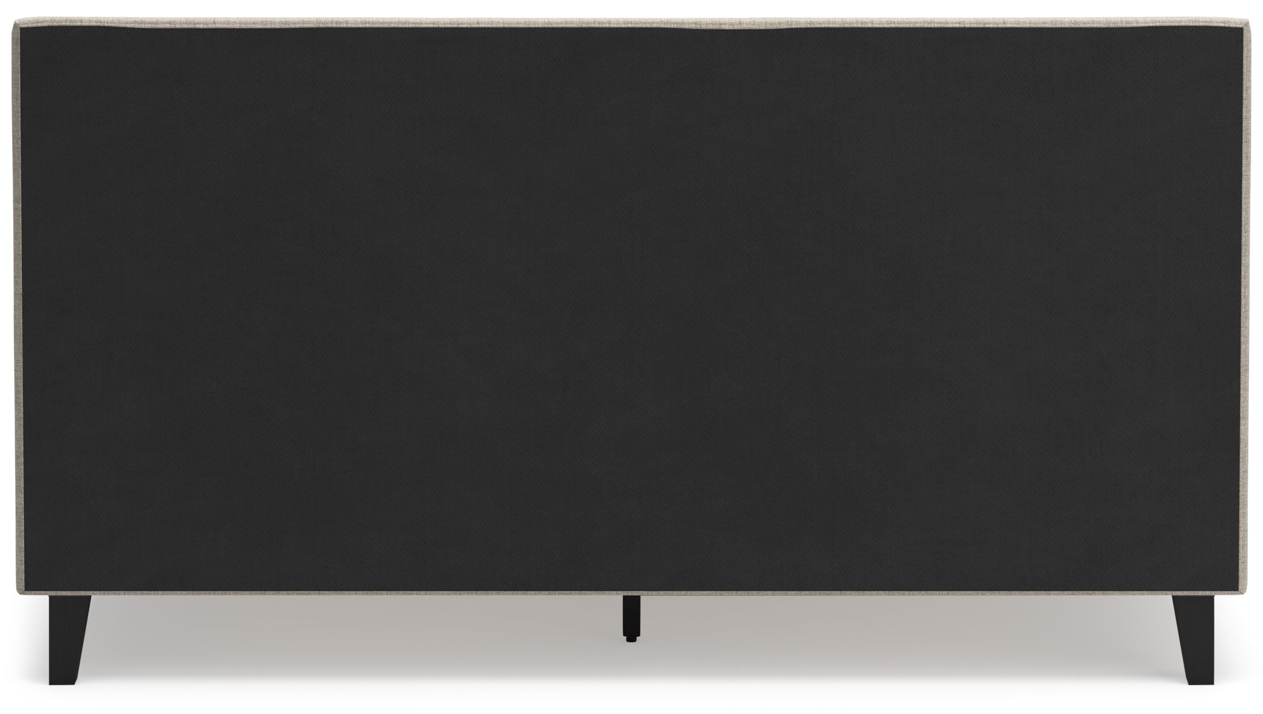 Cielden Fabric Low Profile Bed, King Size