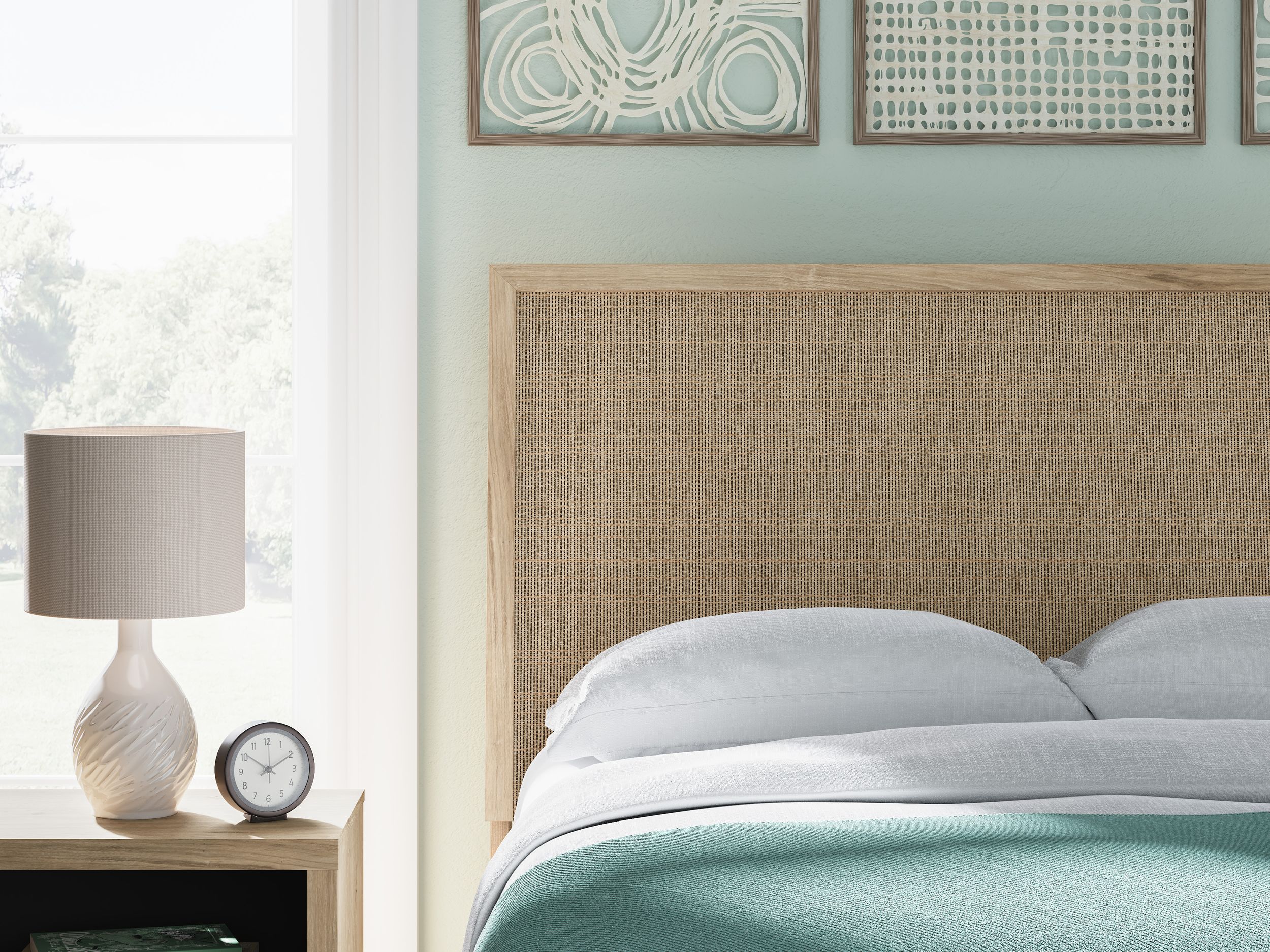 Cielden MDF/Plywood Panel Bed, Full Size