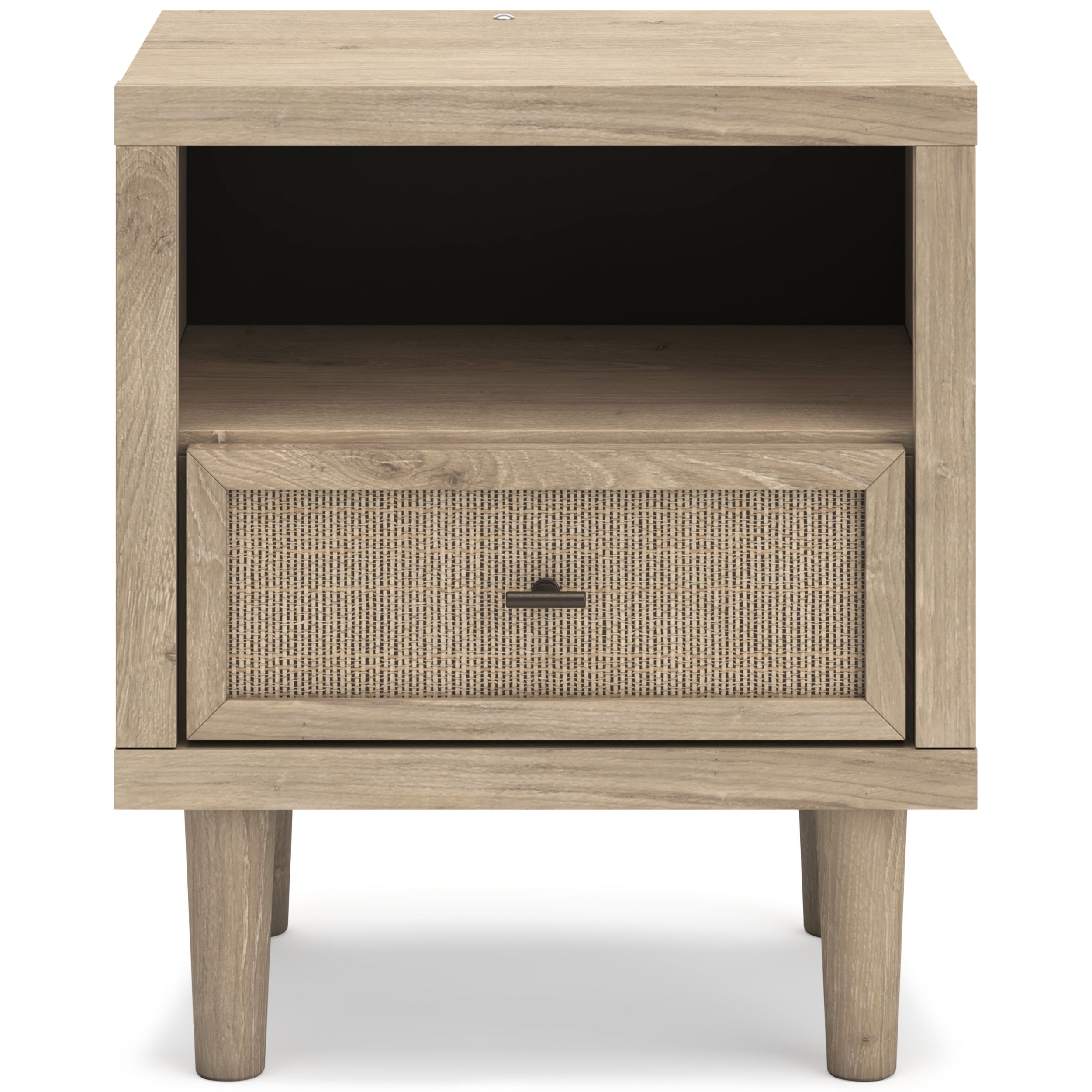 Cielden MDF/Plywood Nightstand w/1 Drawer