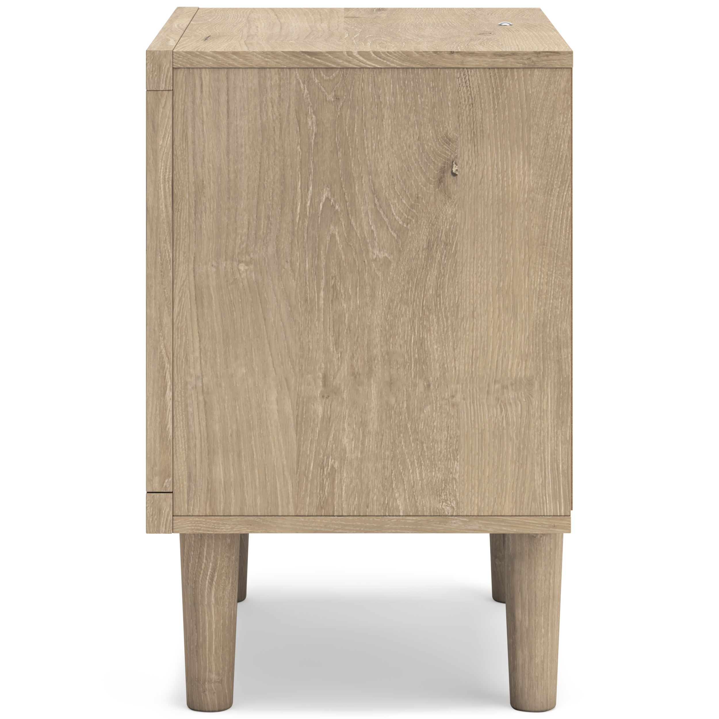 Cielden Fabric Low Profile Bedroom Set