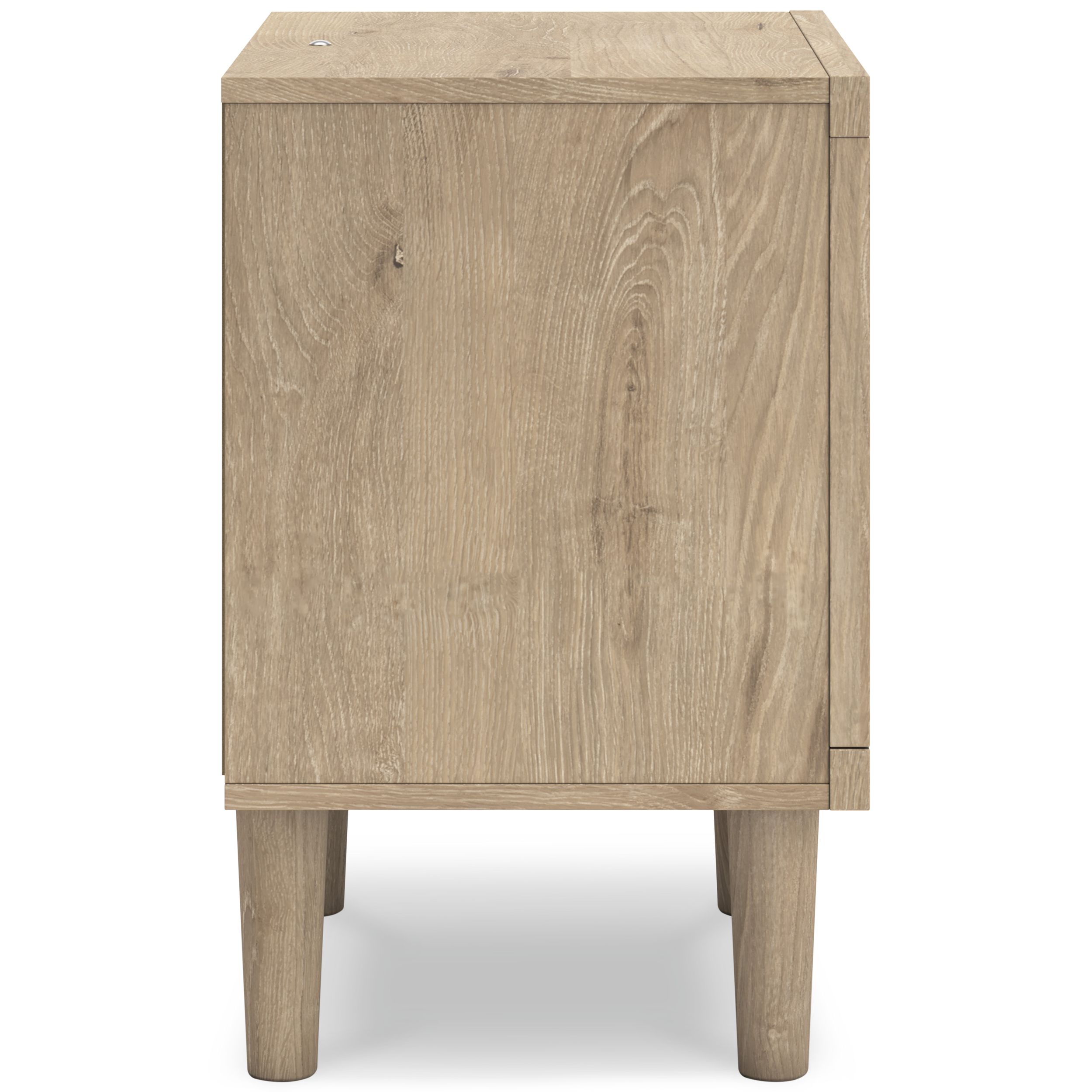 Cielden Fabric Low Profile Bedroom Set