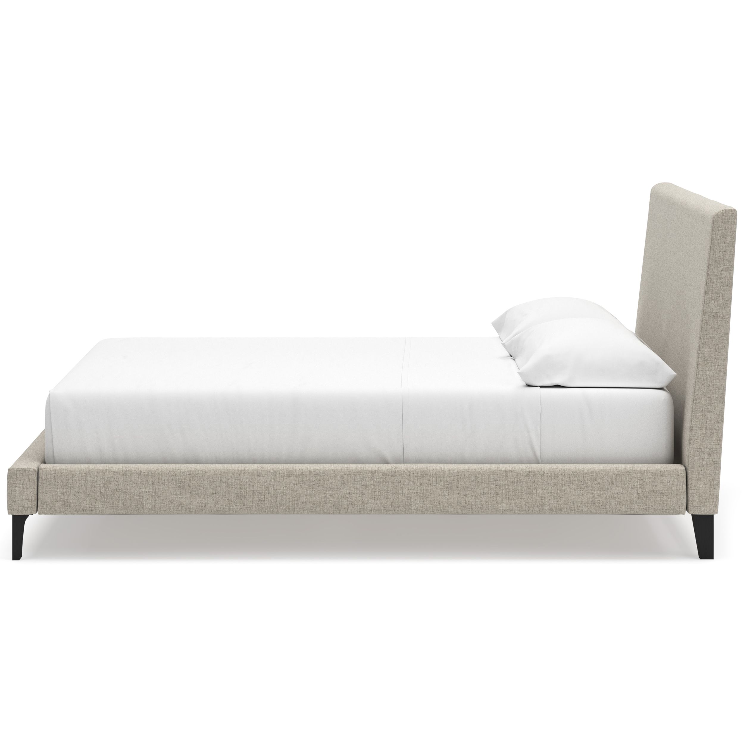 Cielden Fabric Low Profile Bed, California King Size