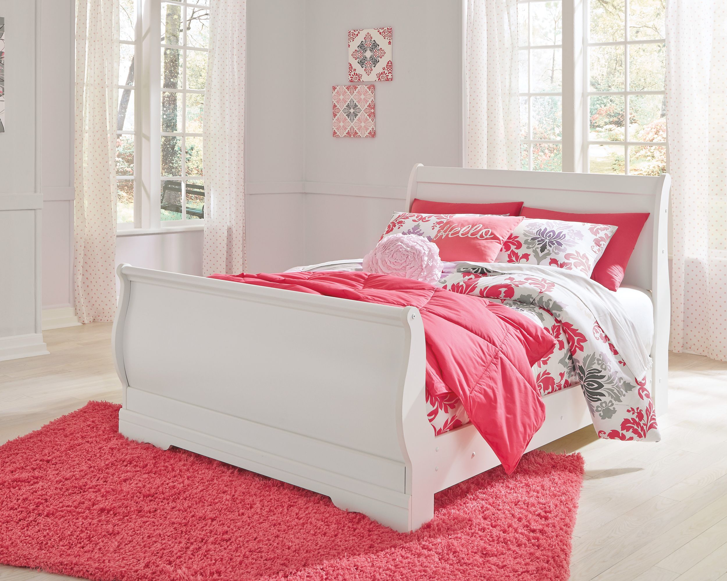 Anarasia MDF/Particleboard Bedroom Set
