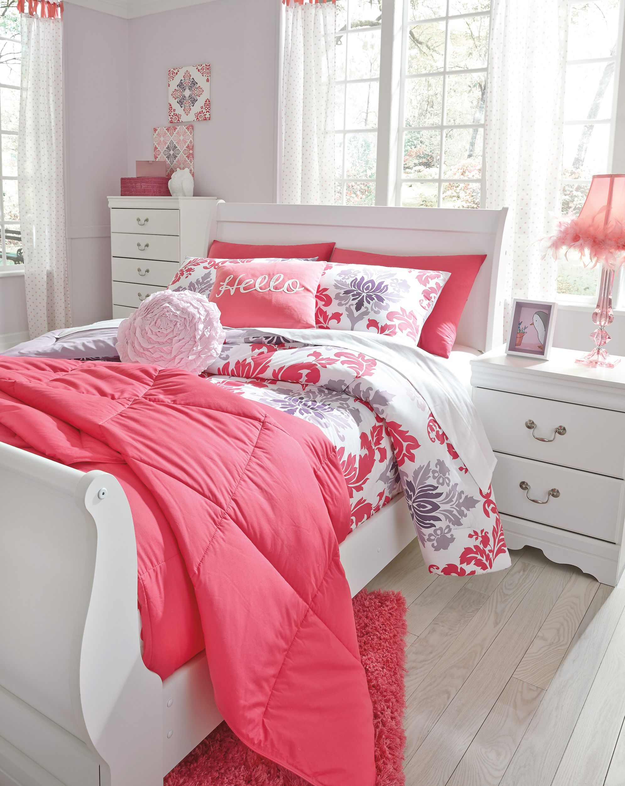 Anarasia MDF/Particleboard Bedroom Set