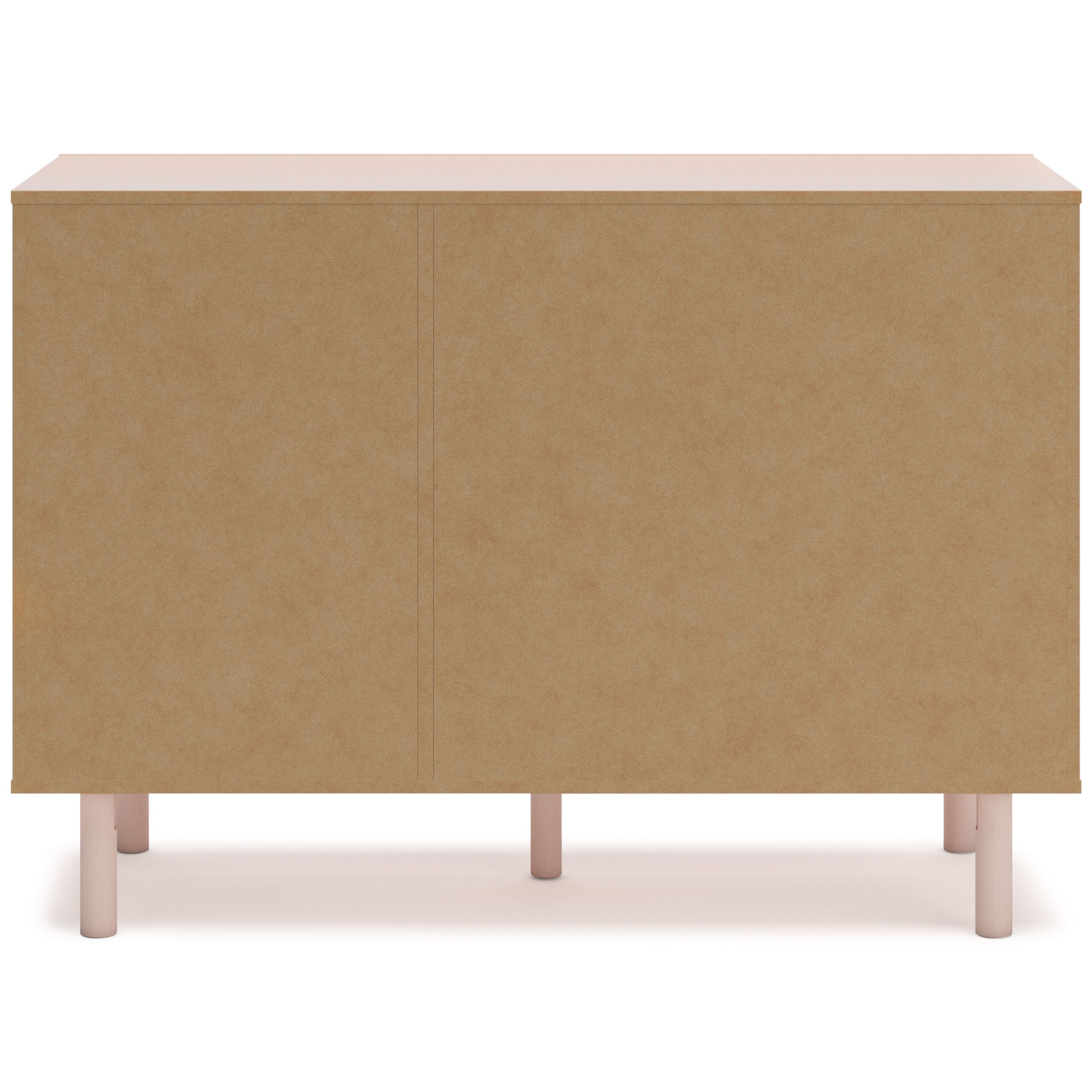 Wistenpine Fabric/MDF Upholstered Panel Storage Kid's Bedroom Set w/4 Drawers