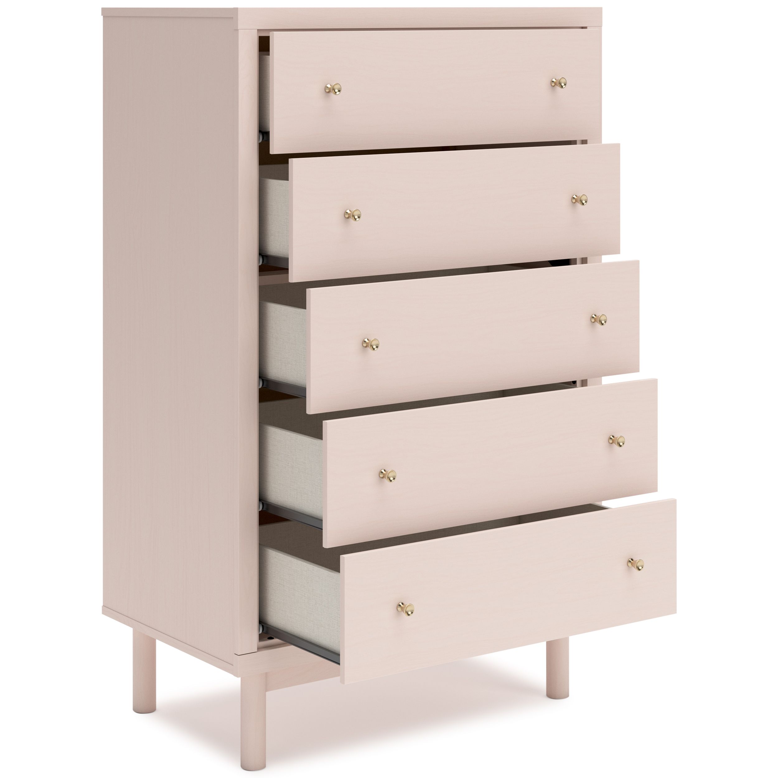 Wistenpine Fabric/MDF Upholstered Panel Kid's Bedroom Set
