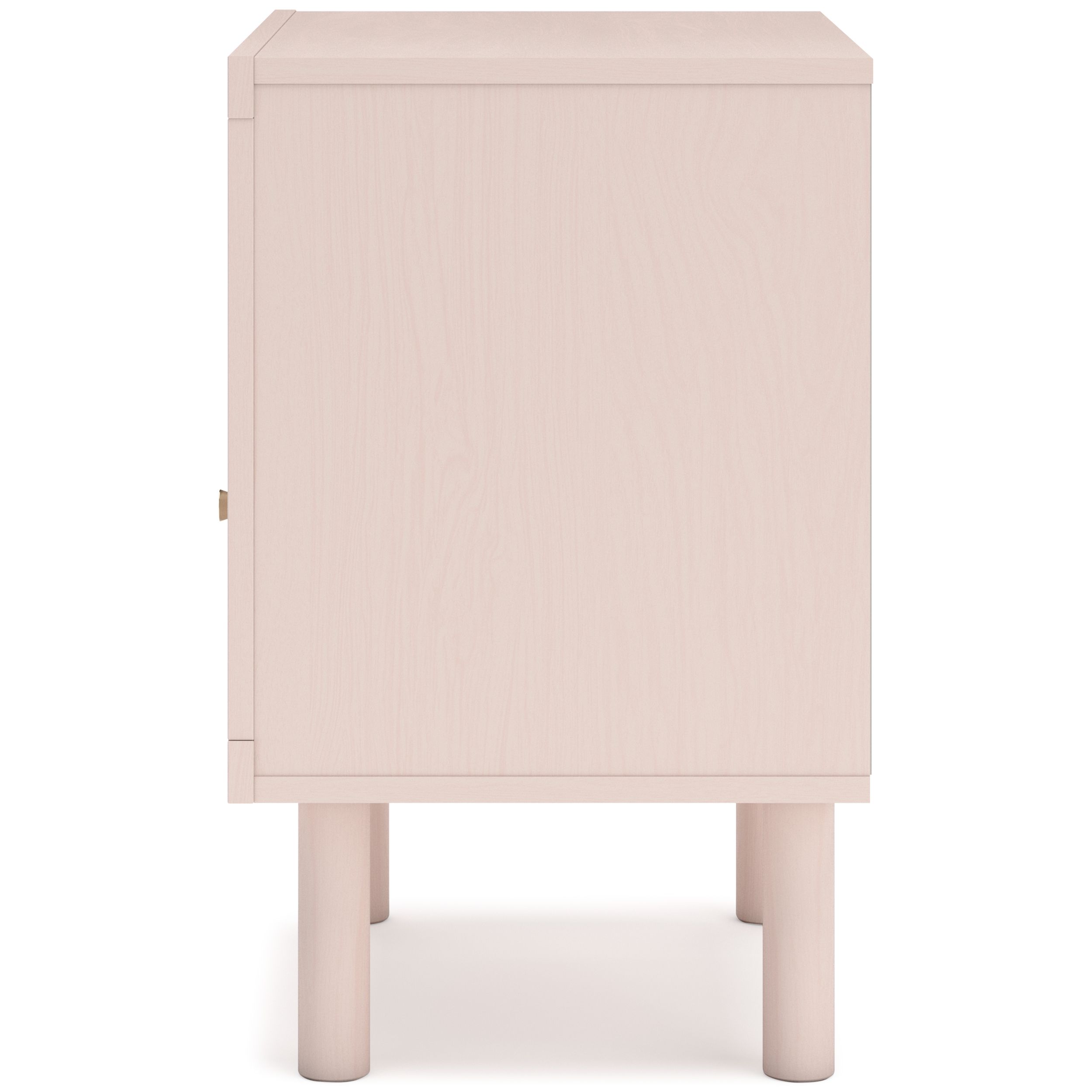 Wistenpine Fabric/MDF Upholstered Panel Storage Kid's Bedroom Set w/2 Drawers