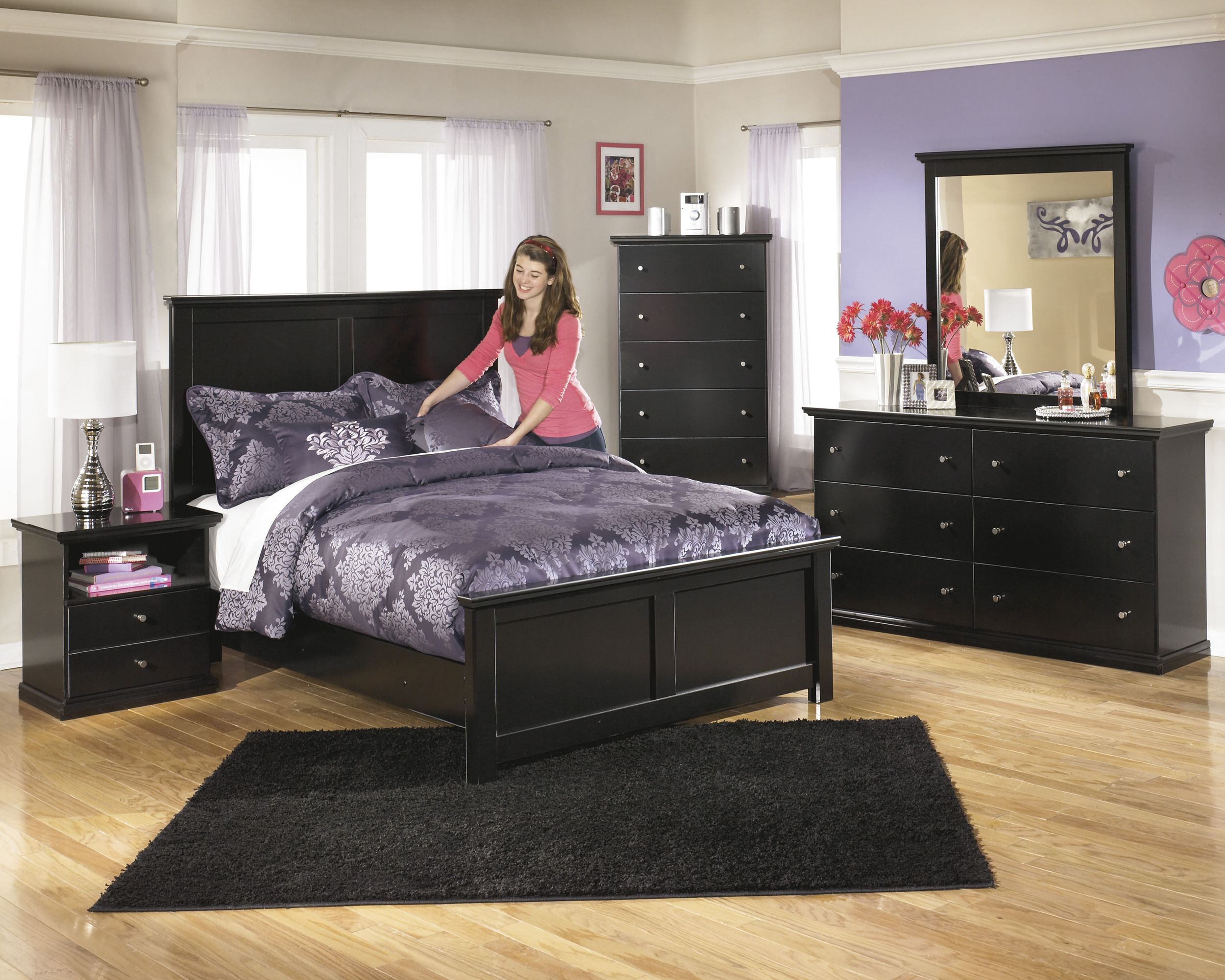 Maribel MDF Panel Bedroom Set