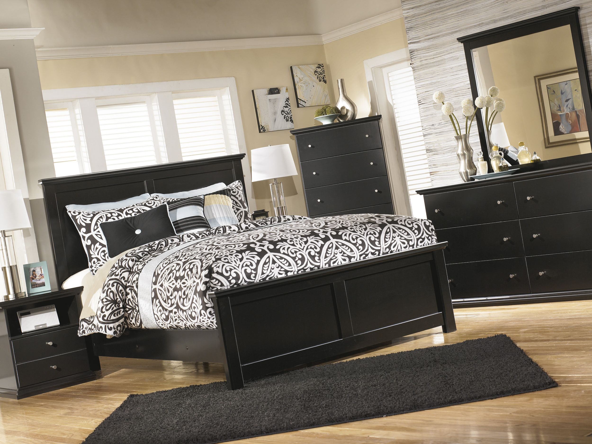 Maribel MDF Panel Bedroom Set