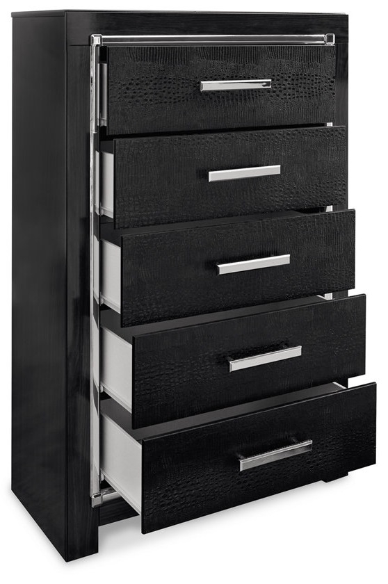 Ashley SM Kaydell Wood Chest w/5 Drawers