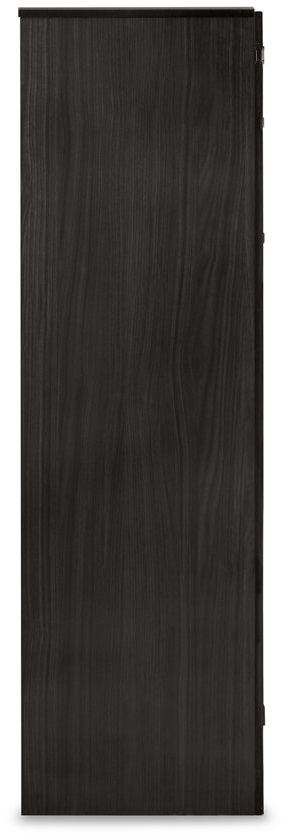 Ashley SM Kaydell PU/Wood Panel Bedroom Set w/LED Lighting, Queen Size