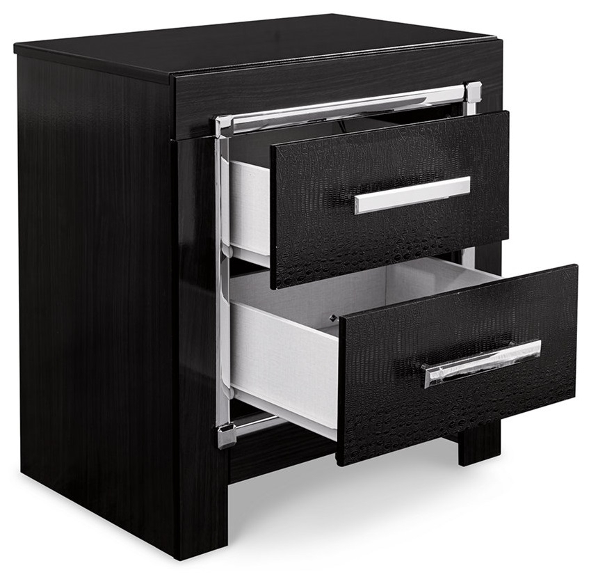 Ashley SM Kaydell Wood Nightstand w/2 Drawers