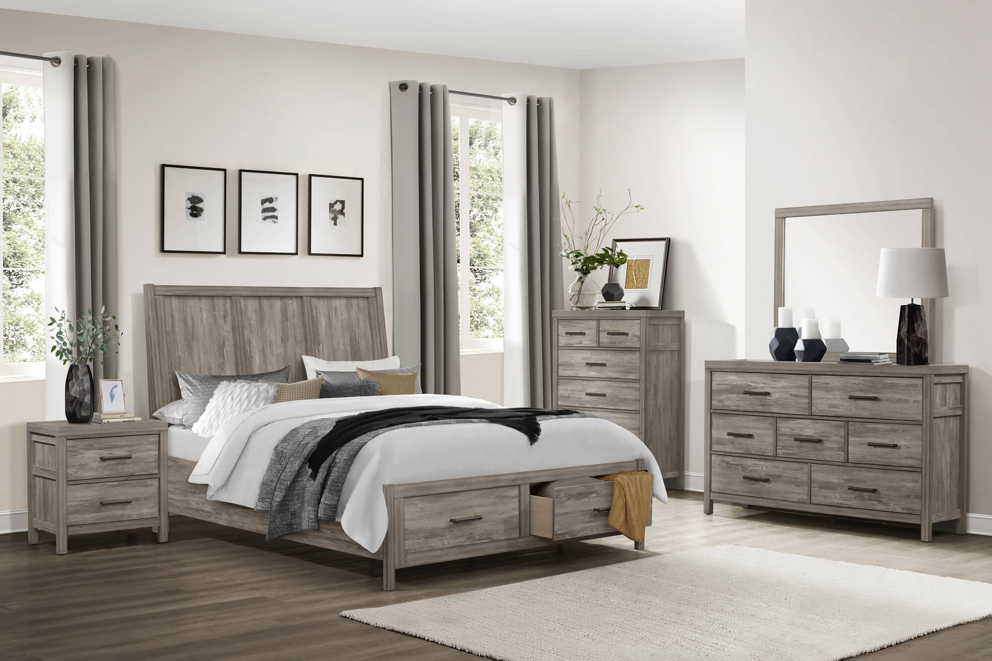 Bainbridge King Size Storage Bed
