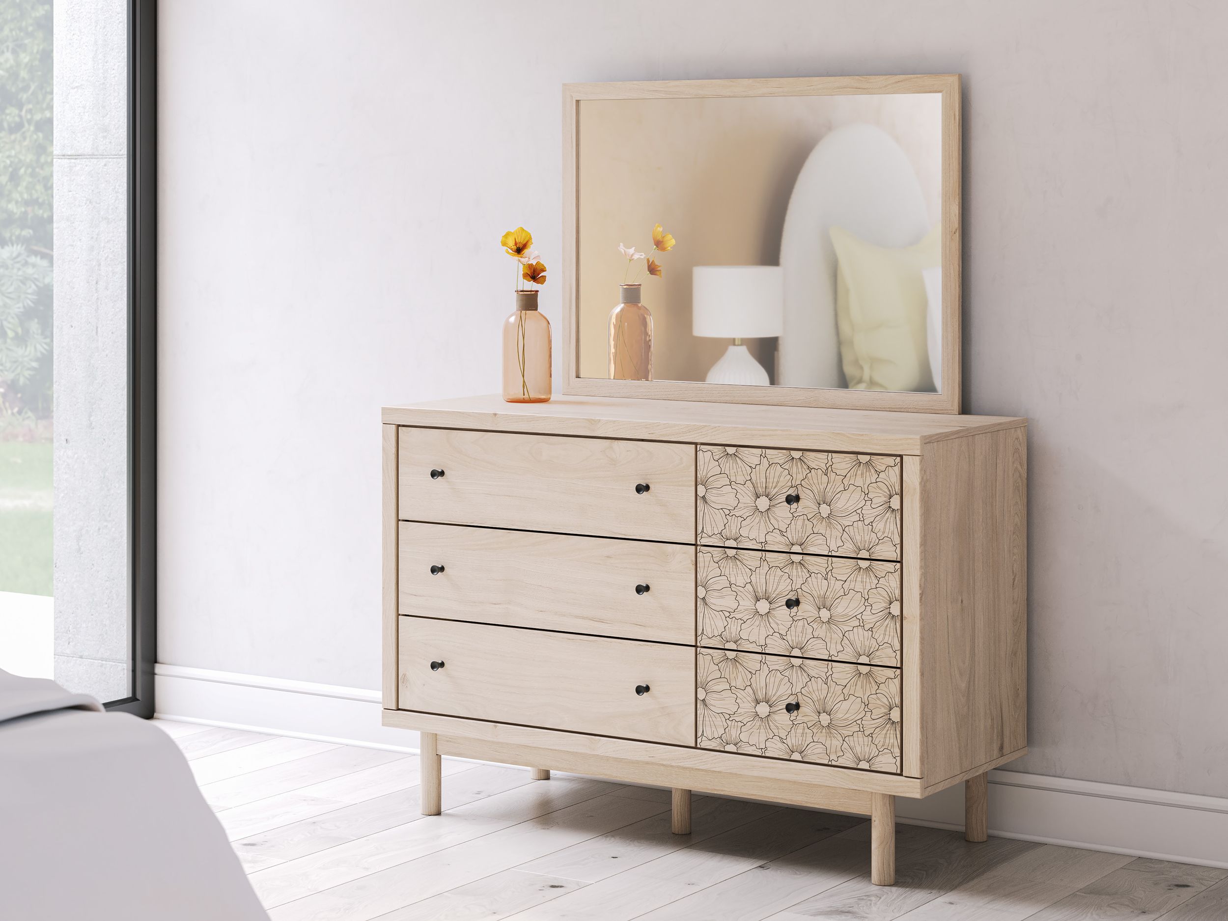 Arloster Fabric Upholstered Daybed Kid's Bedroom Set