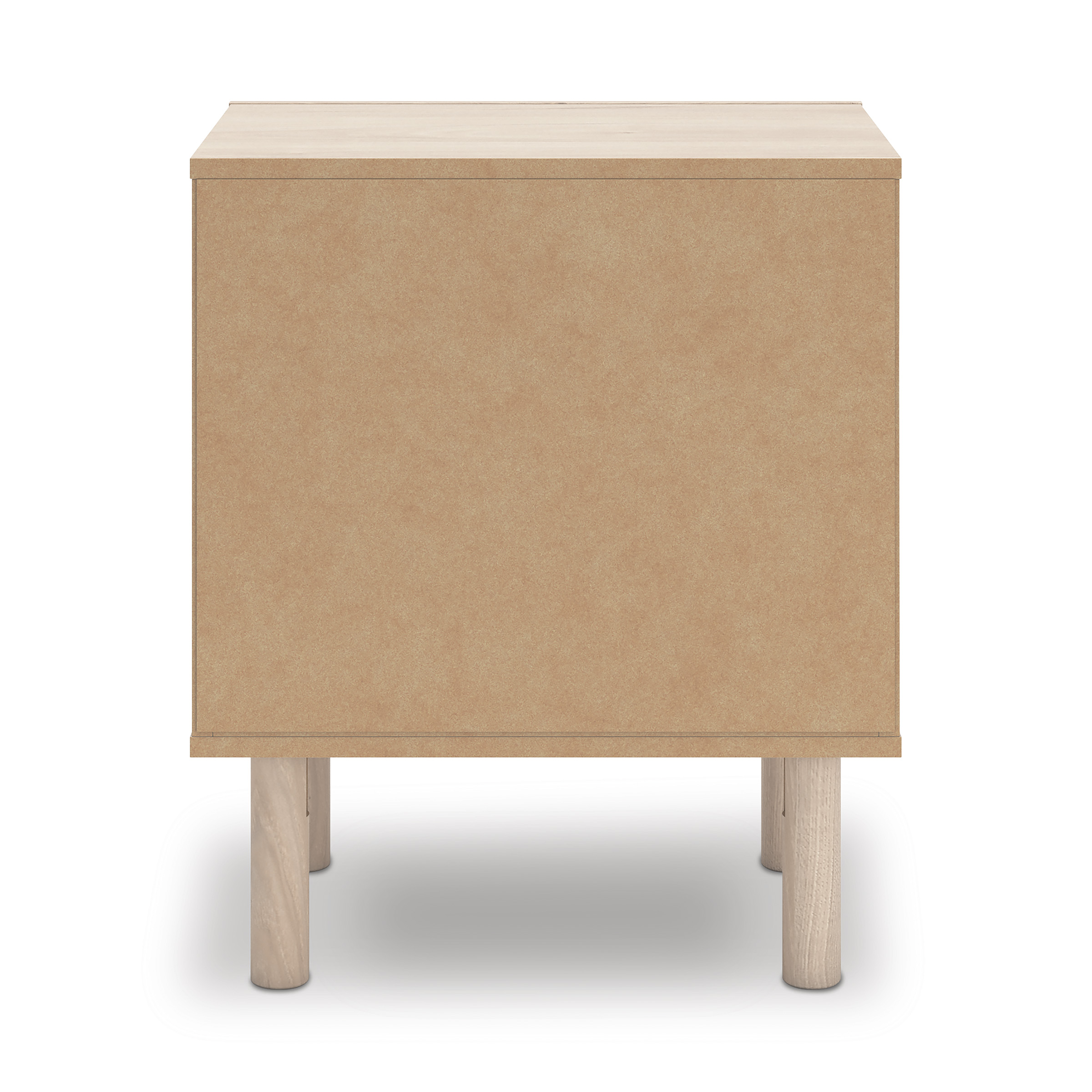 Arloster MDF/Plywood 1-Drawer Kid's Nightstand w/USB Charger