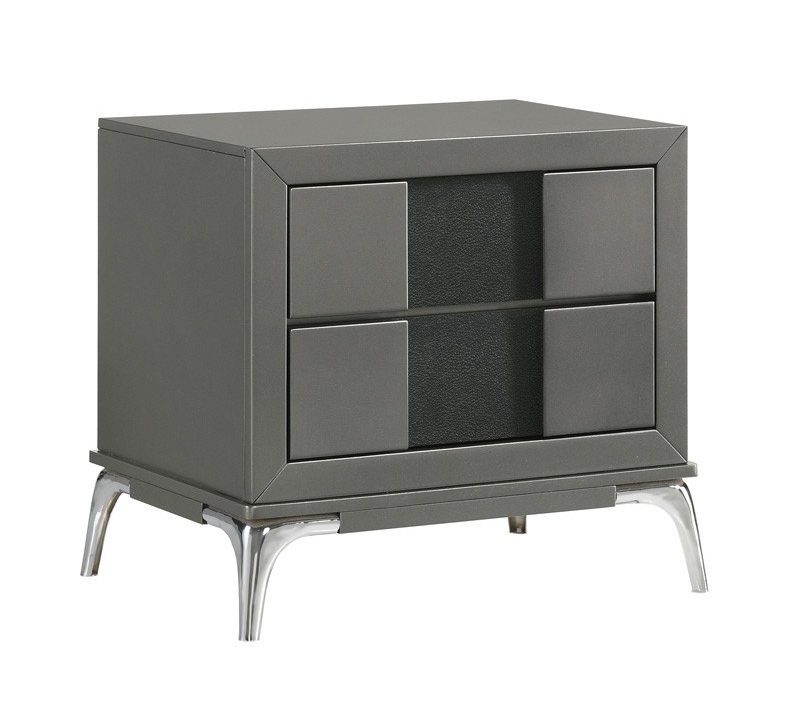 SM Nocturne Platform Storage Bedroom Set w/LED Light