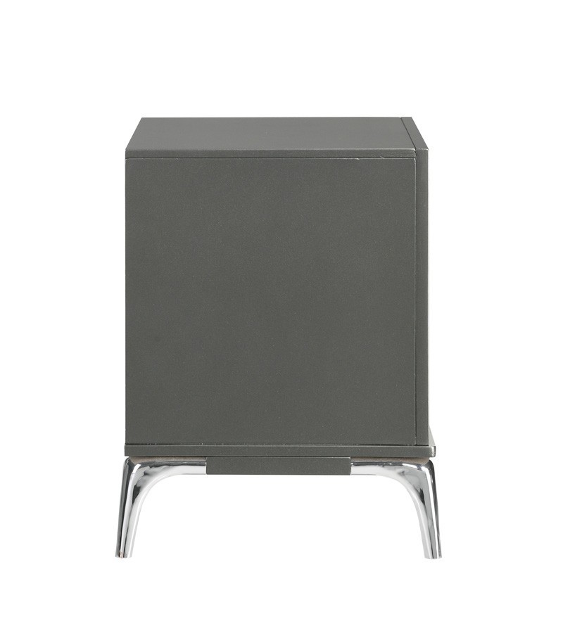 SM Nocturne Wood Nightstand w/2 Drawers