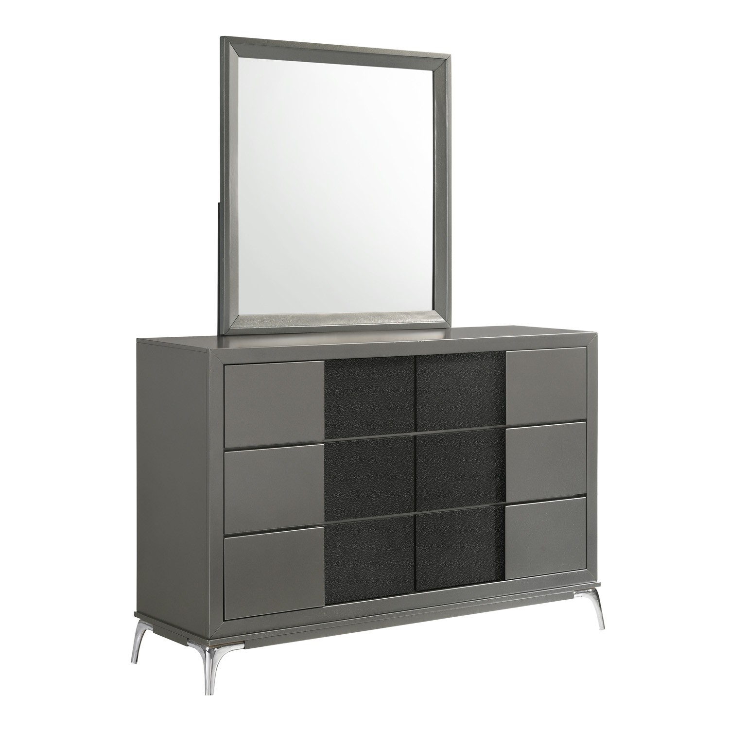 SM Nocturne Platform Storage Bedroom Set w/LED Light