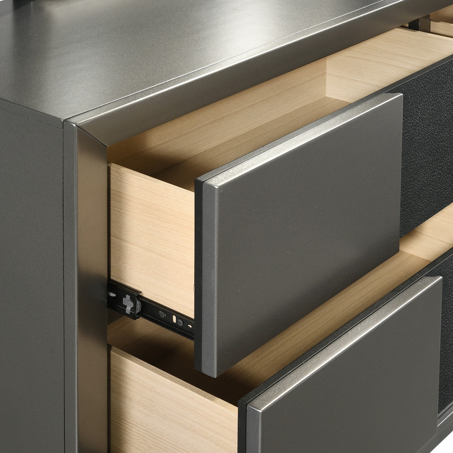 SM Nocturne Platform Storage Bedroom Set w/LED Light