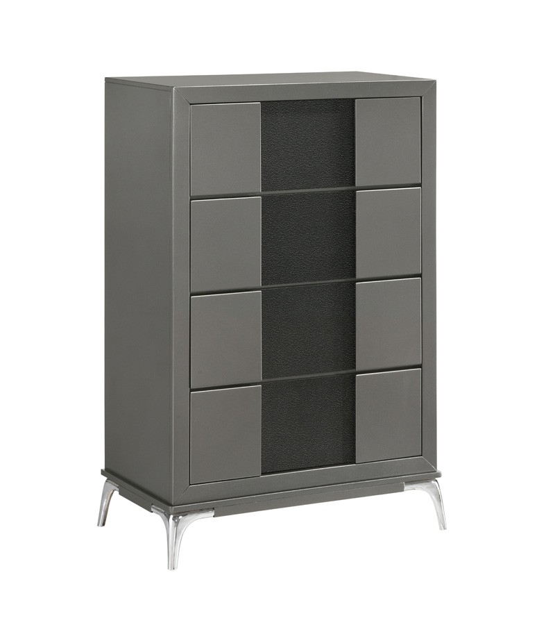 SM Nocturne Platform Storage Bedroom Set w/LED Light