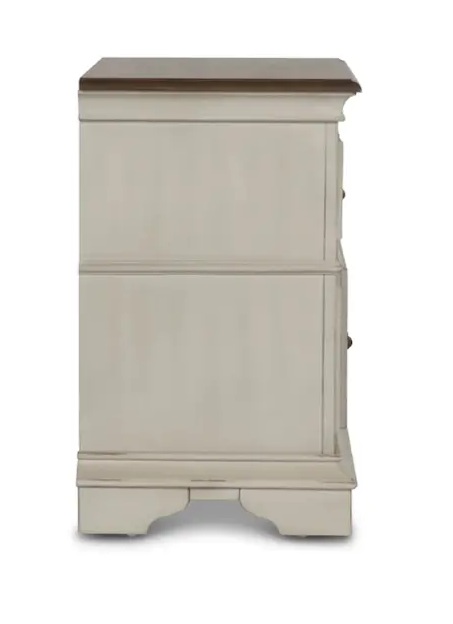 SM Anastasia Wood Nightstand w/2 Drawers