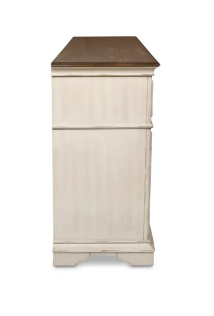 SM Anastasia Wood Double Dresser w/7 Drawers