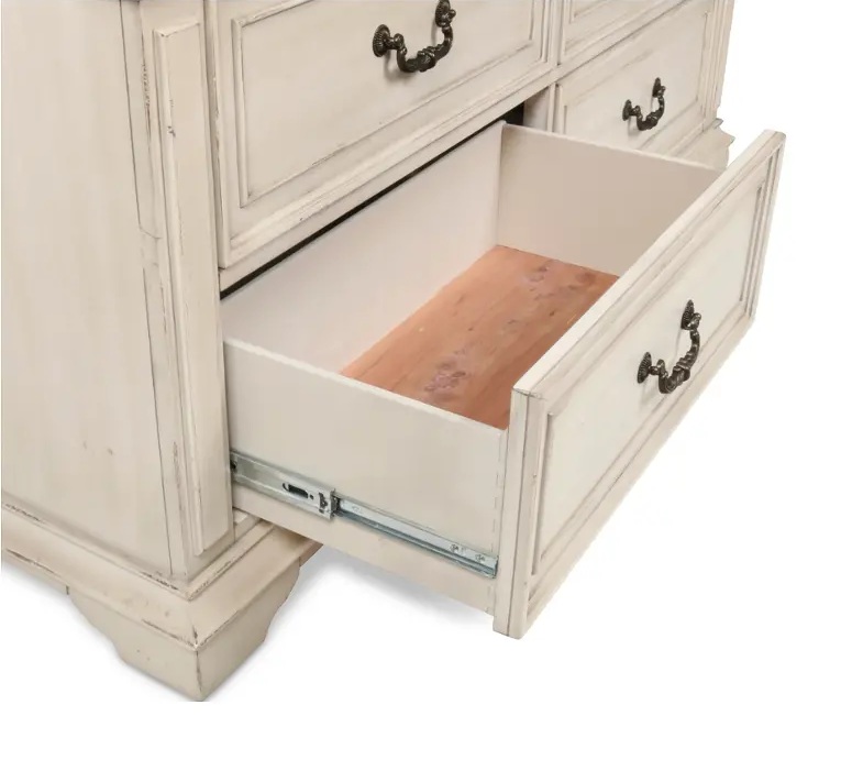 SM Anastasia Fabric/Wood Panel Bedroom Set