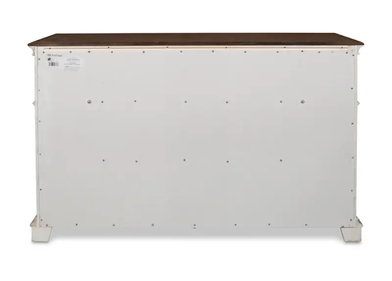 SM Anastasia Wood Double Dresser w/7 Drawers