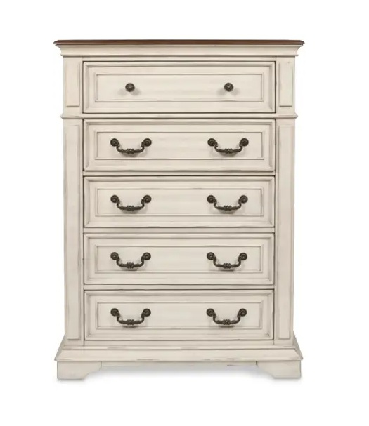 SM Anastasia Fabric/Wood Panel Bedroom Set