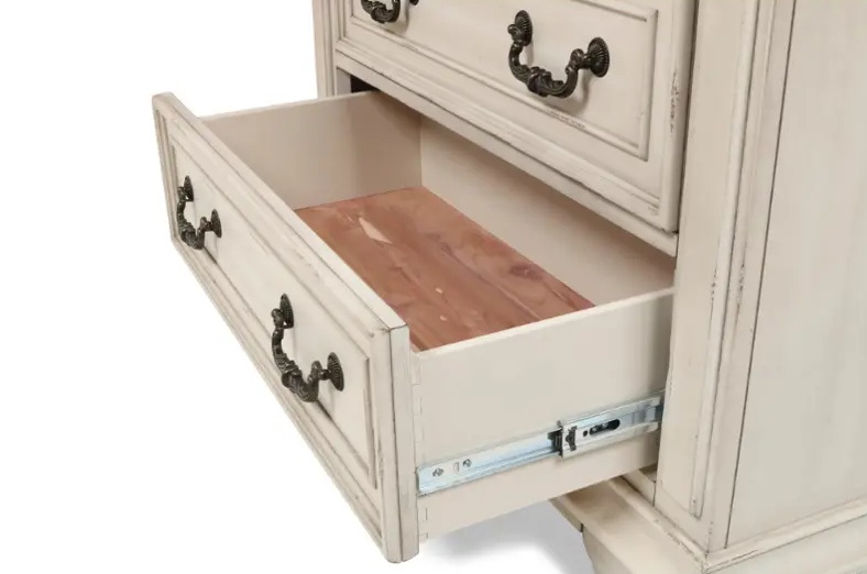 SM Anastasia Fabric/Wood Panel Bedroom Set