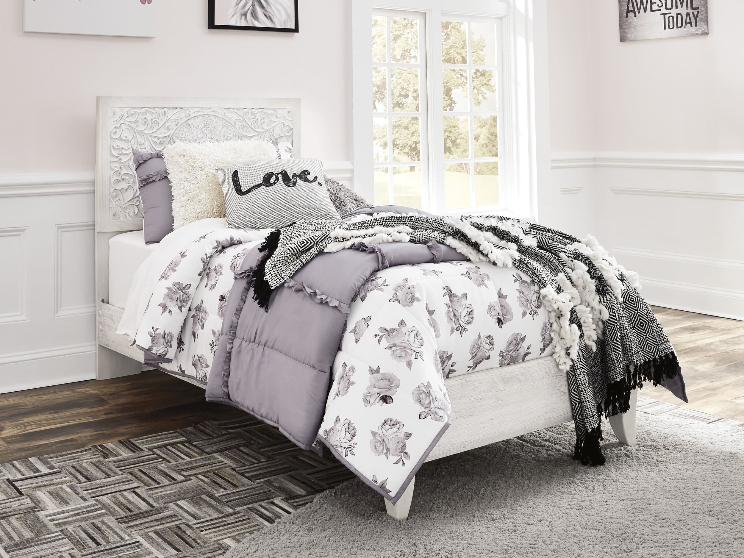 Paxberry MDF Panel Bedroom Set