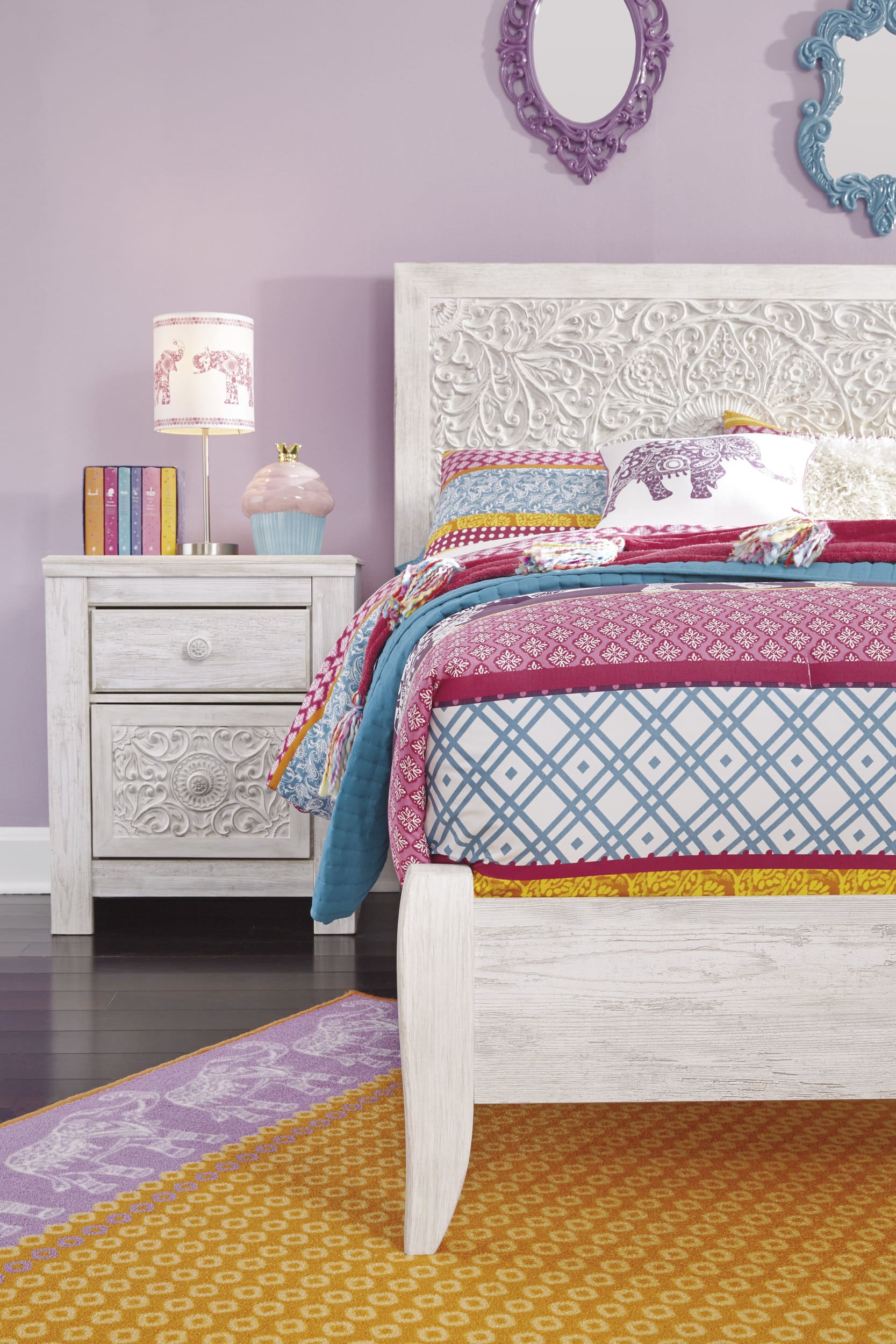 Paxberry MDF Panel Bed, Full Size