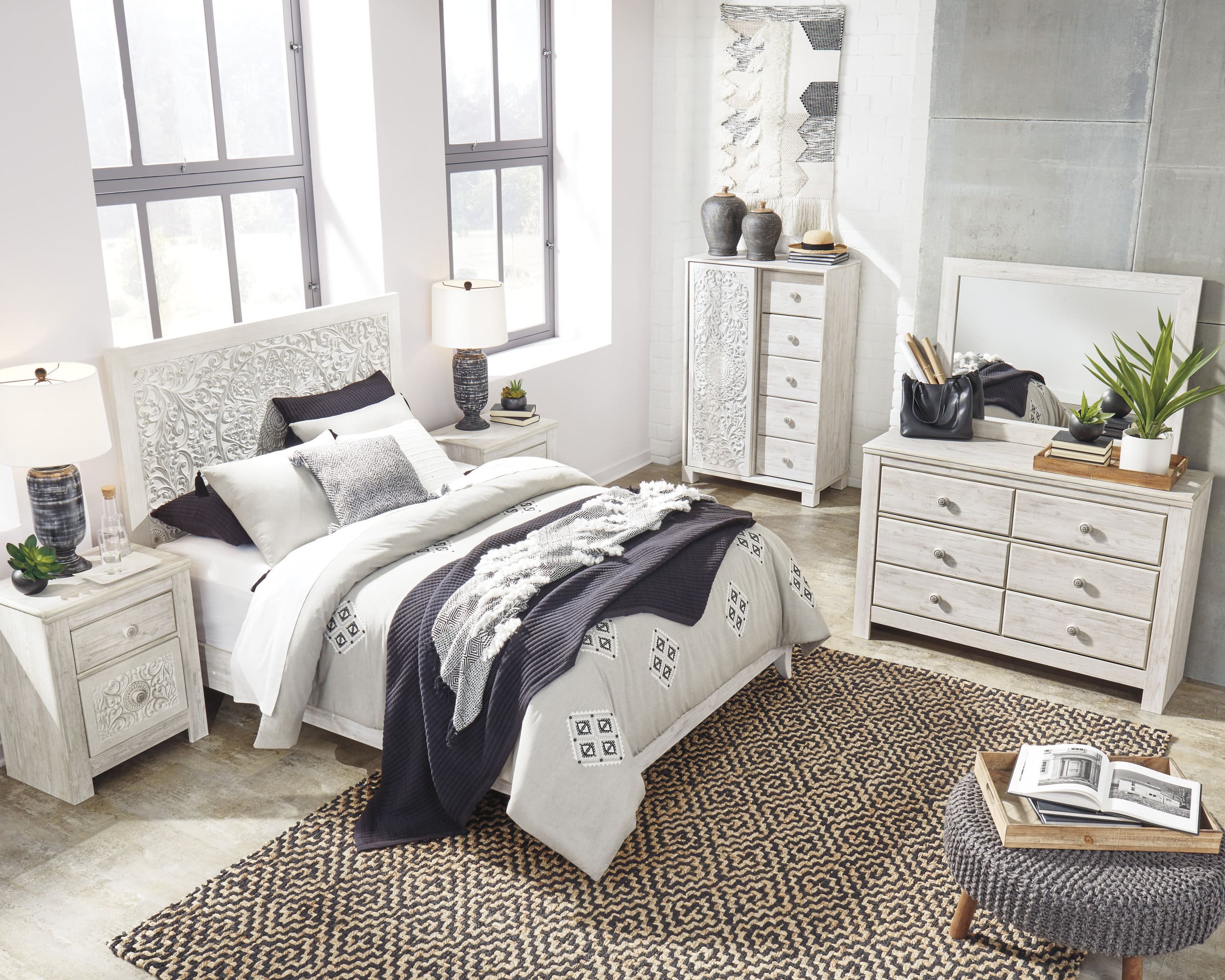 Paxberry MDF Dressing Chest w/5 Drawers