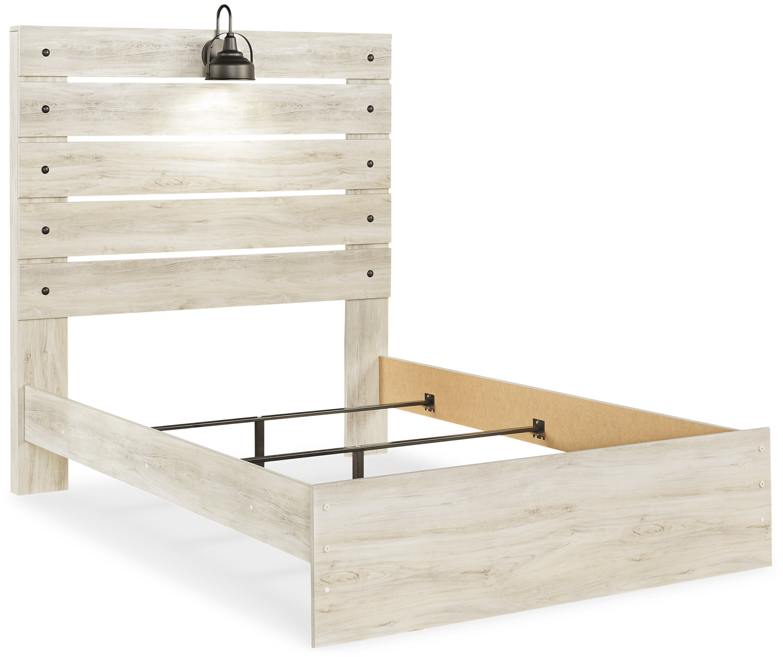 Cambeck MDF/Wood Veneer Panel Bed, Full Size