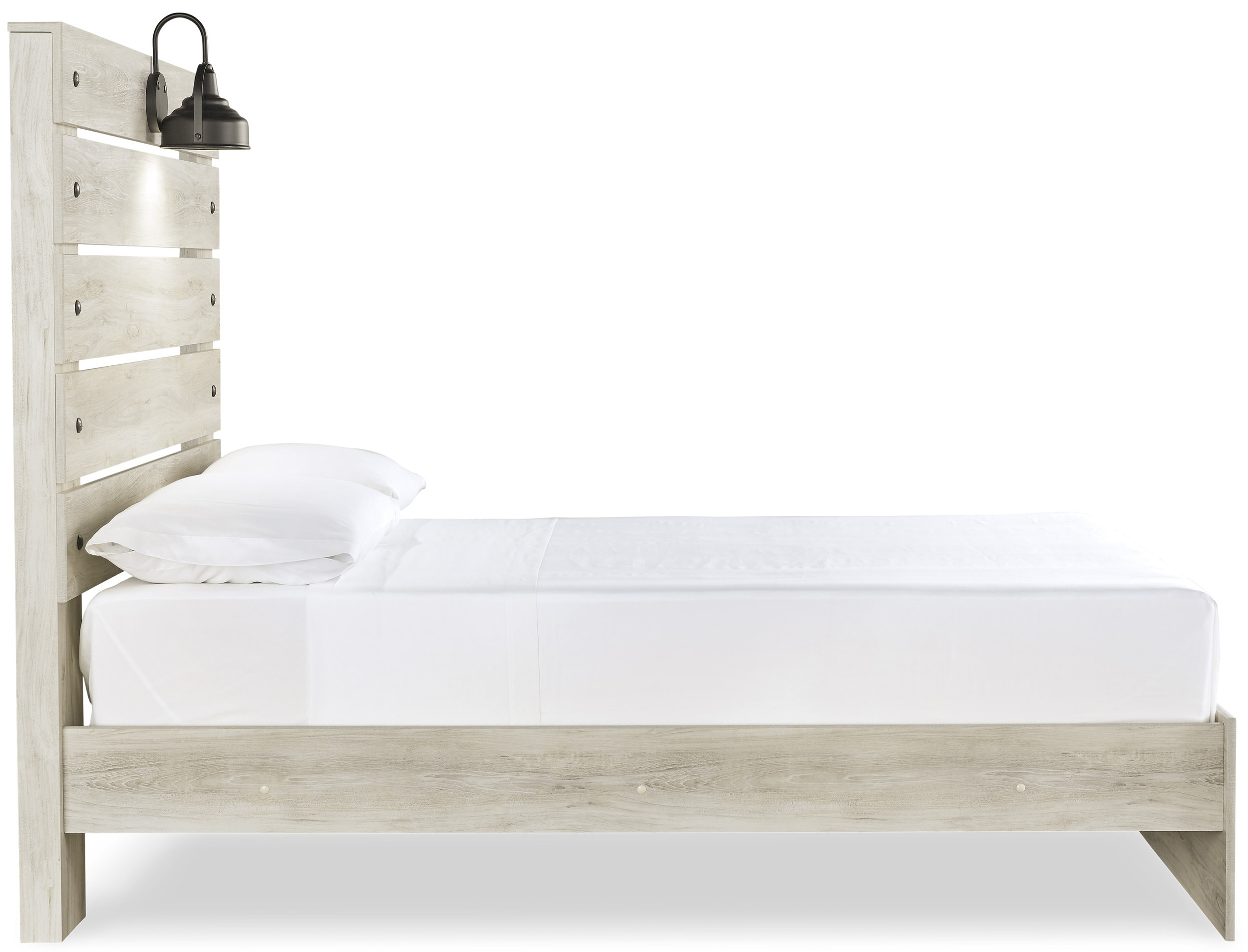Cambeck MDF/Wood Veneer Panel Bed, Full Size