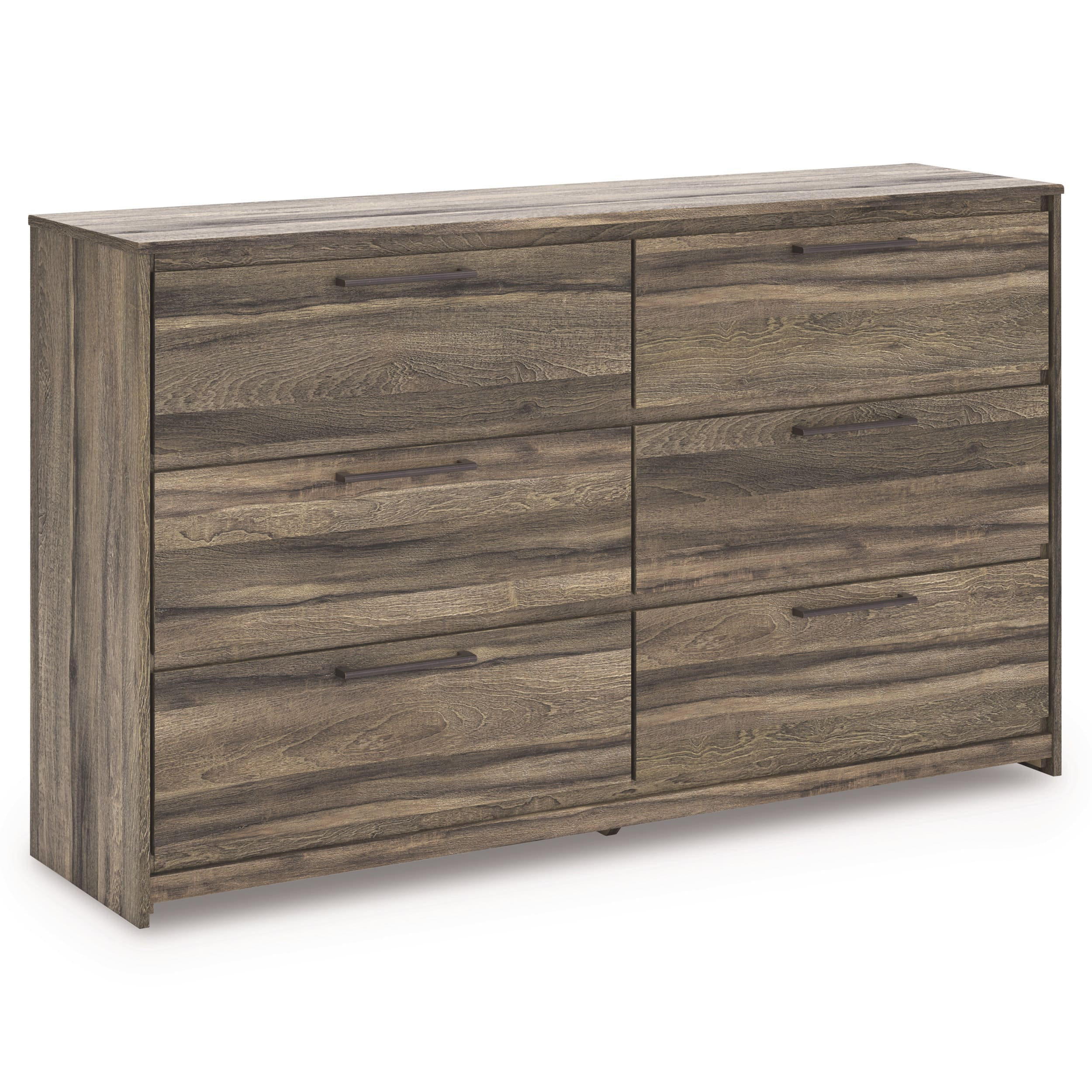 Elbrim MDF Panel Storage Bedroom Set w/6 Drawers
